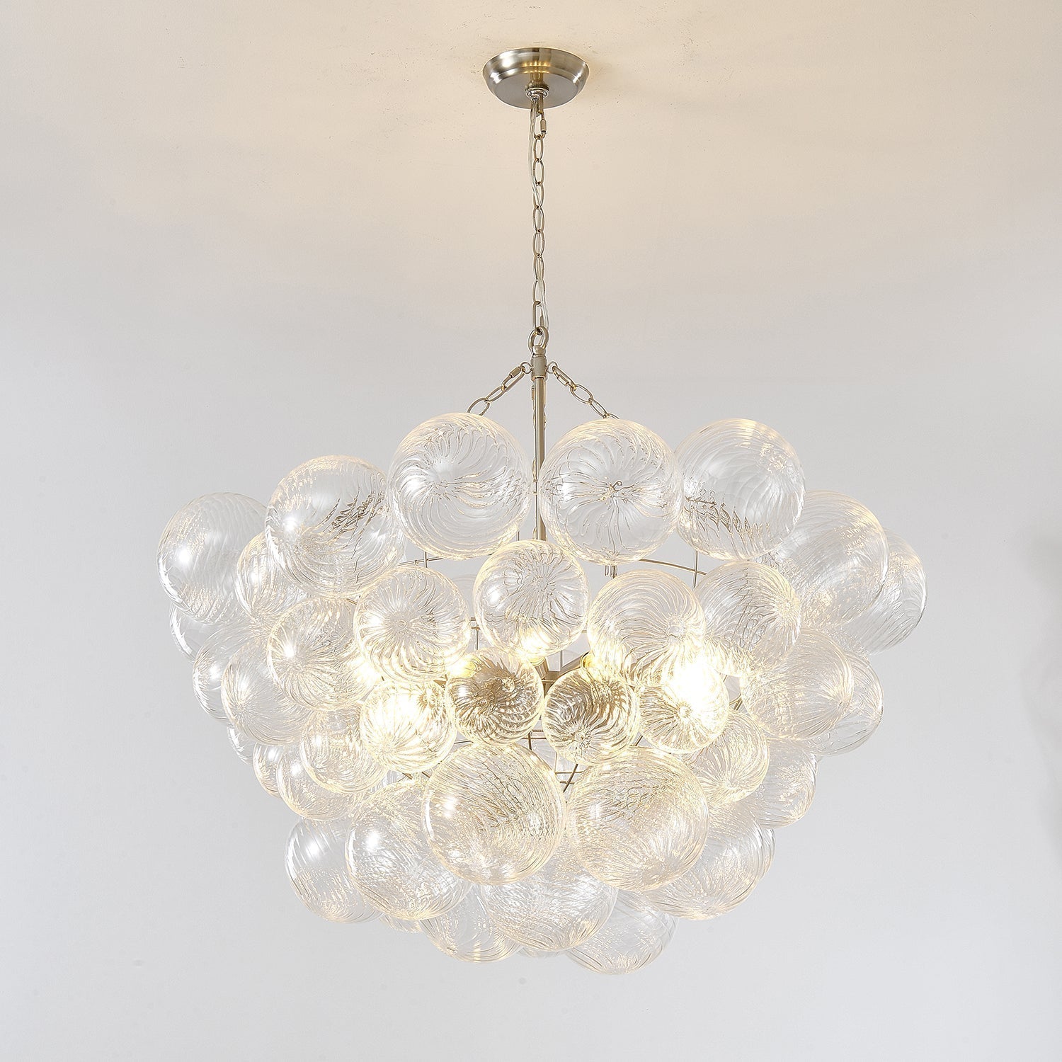 Aurora Chandelier Glass Ball Bubble Modern - Blowlighting