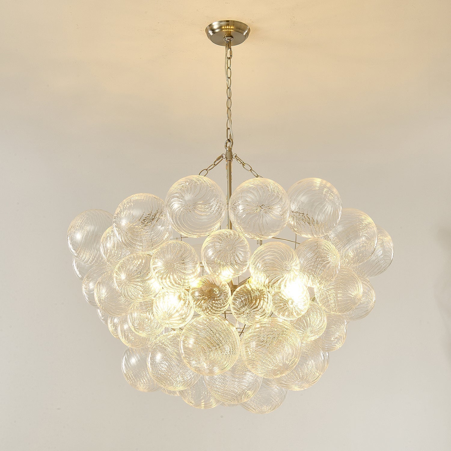 Aurora Chandelier Glass Ball Bubble Modern - Blowlighting