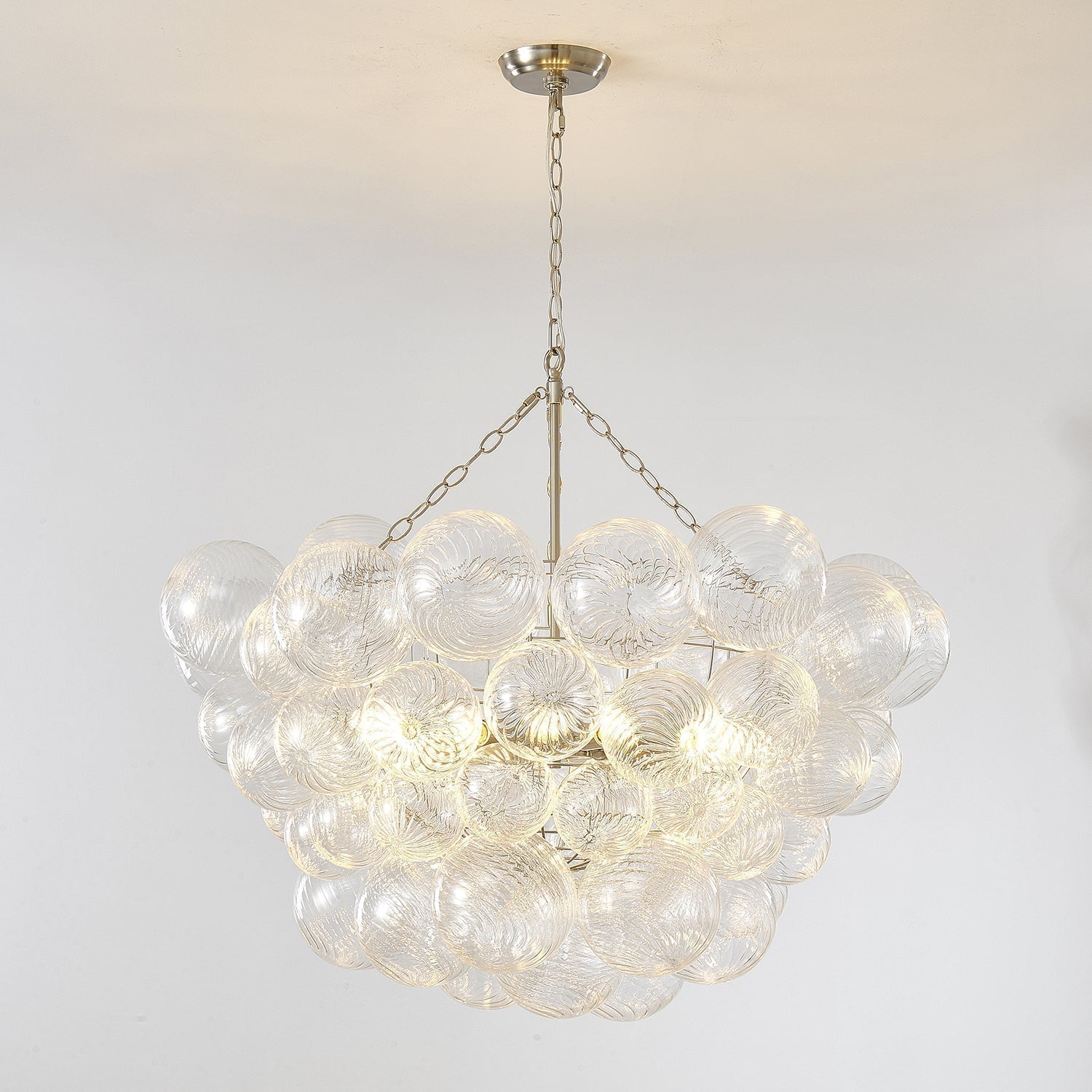 Aurora Chandelier Glass Ball Bubble Modern - Blowlighting