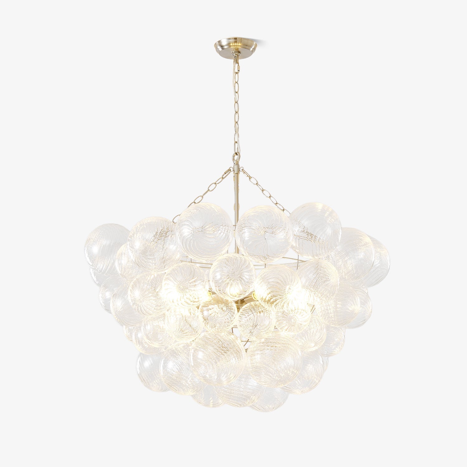 Aurora Chandelier Glass Ball Bubble Modern - Blowlighting