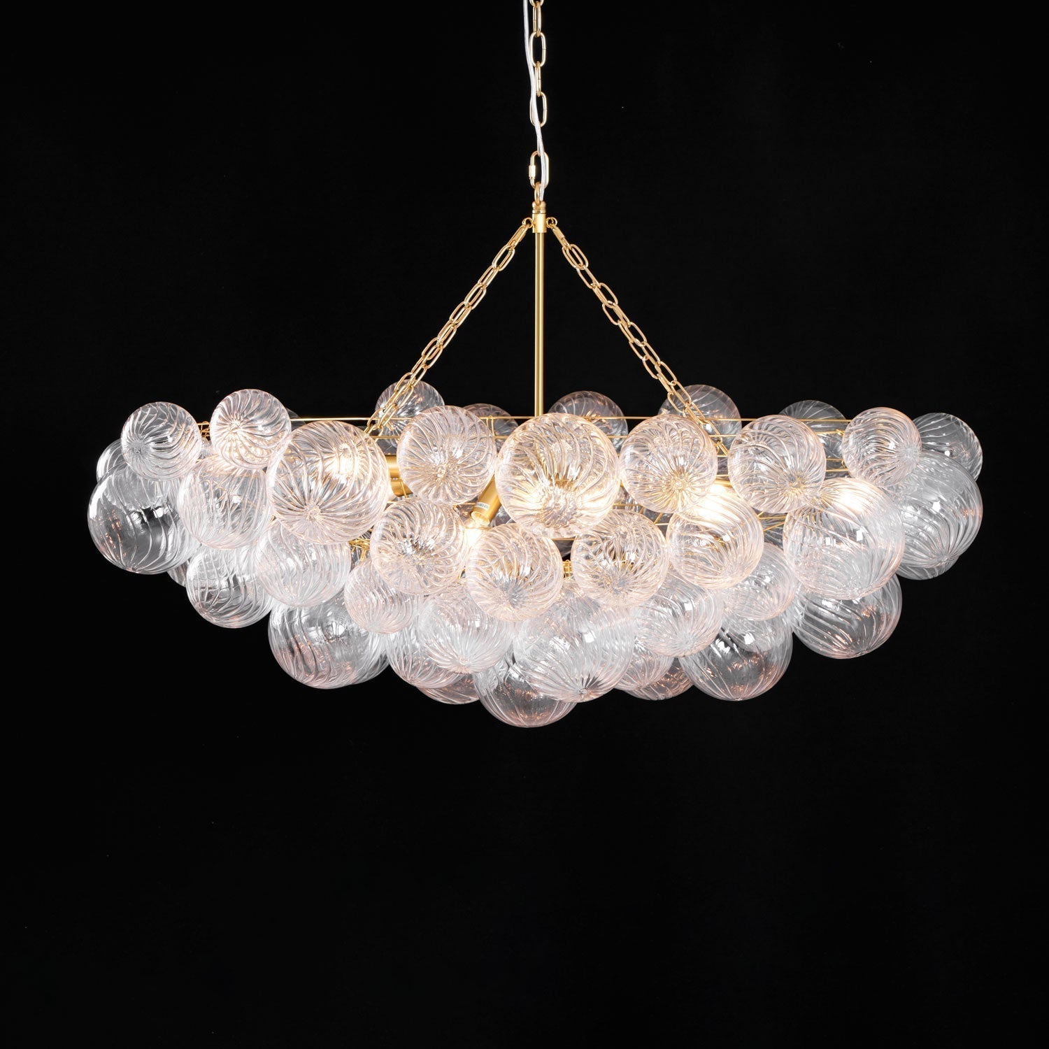 Aurora Chandelier Glass Ball Bubble Modern - Blowlighting