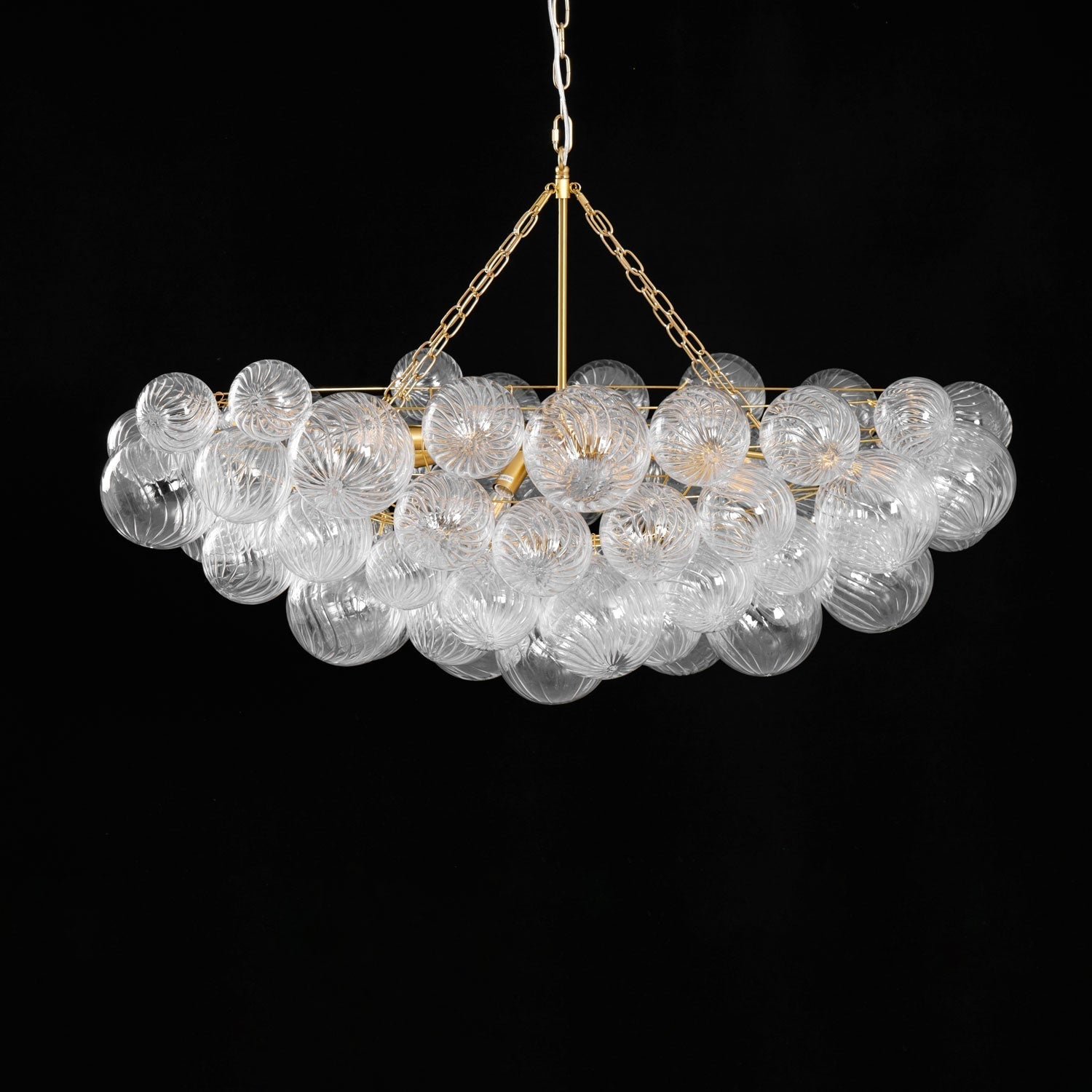 Aurora Chandelier Glass Ball Bubble Modern - Blowlighting