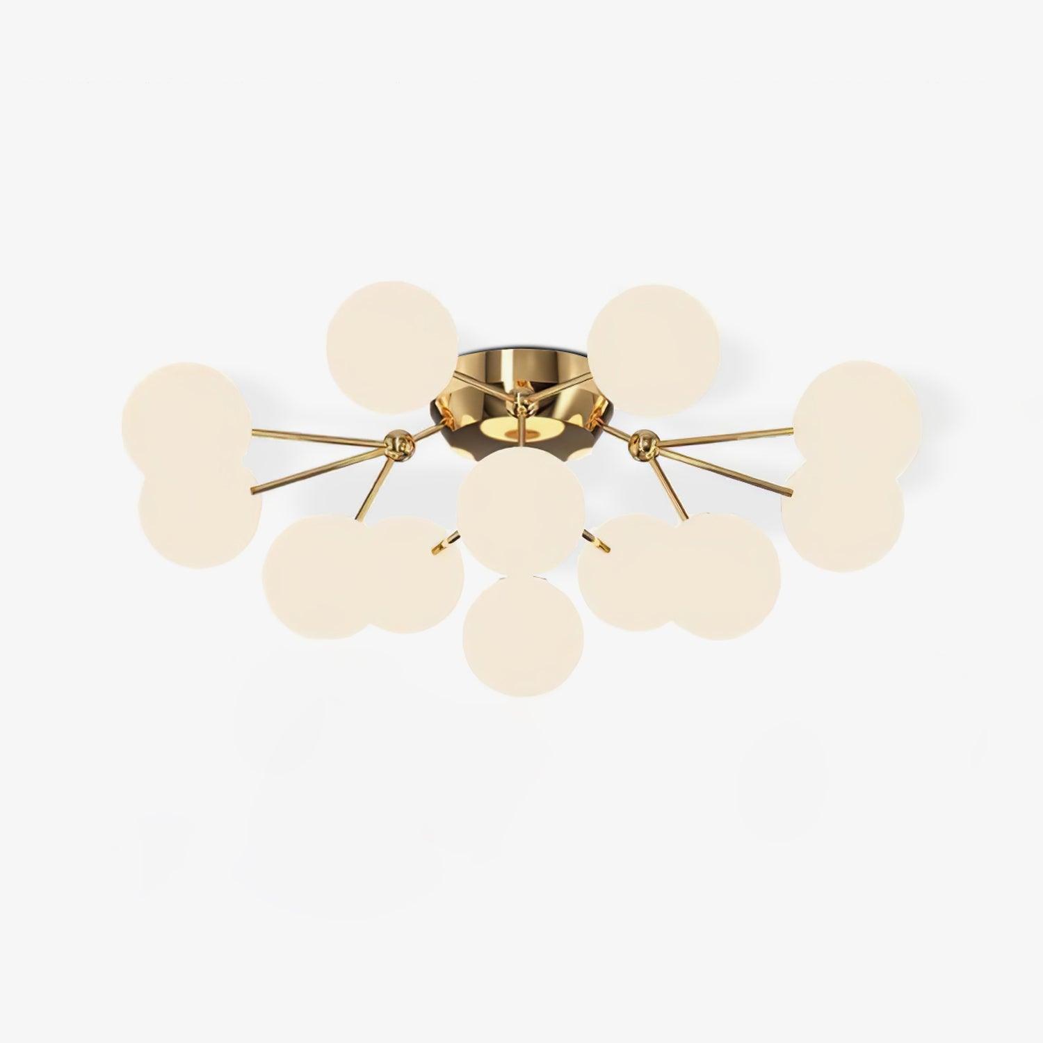 Luxury Deckenleuchte mit Glasblasen-Letslighting