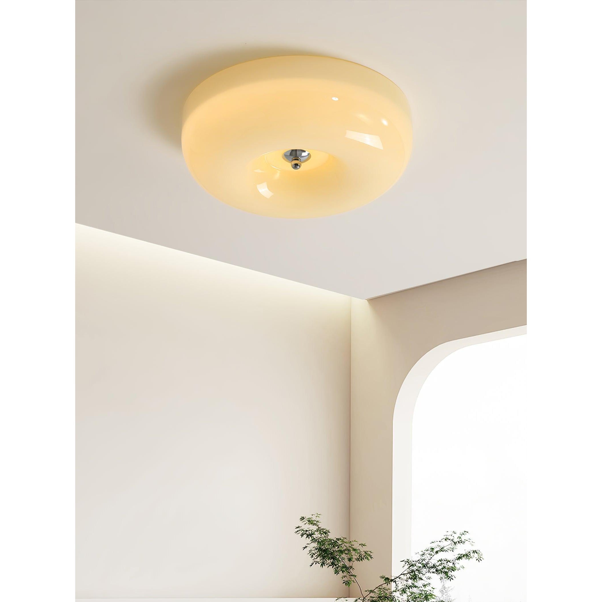 Ulsolir Elegance Art Button Glas Deckenlampe-Letslighting