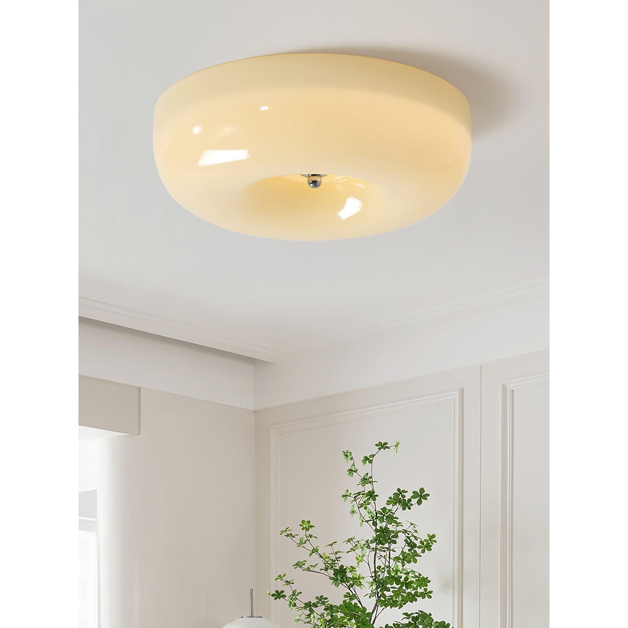 Ulsolir Elegance Art Button Glas Deckenlampe-Letslighting