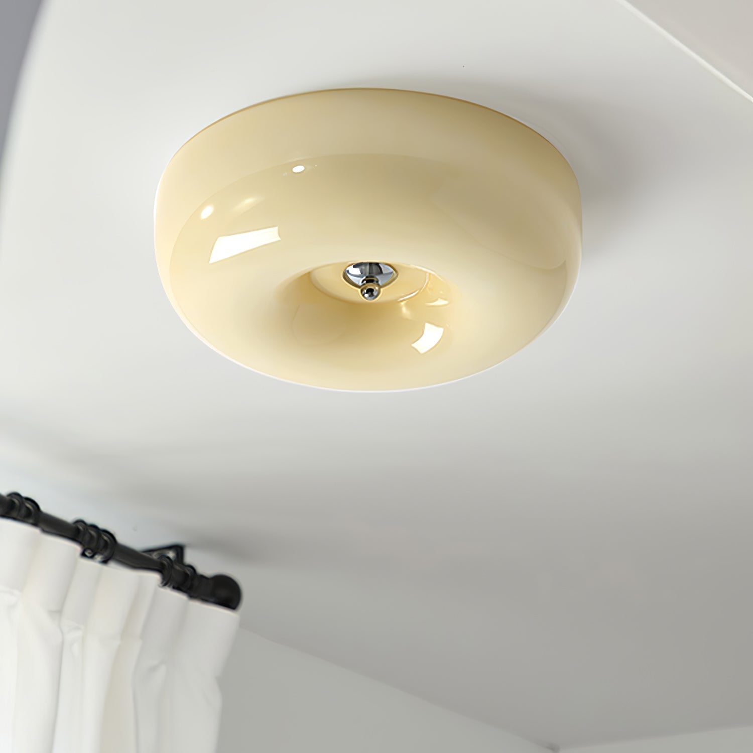 Ulsolir Elegance Art Button Glas Deckenlampe-Letslighting