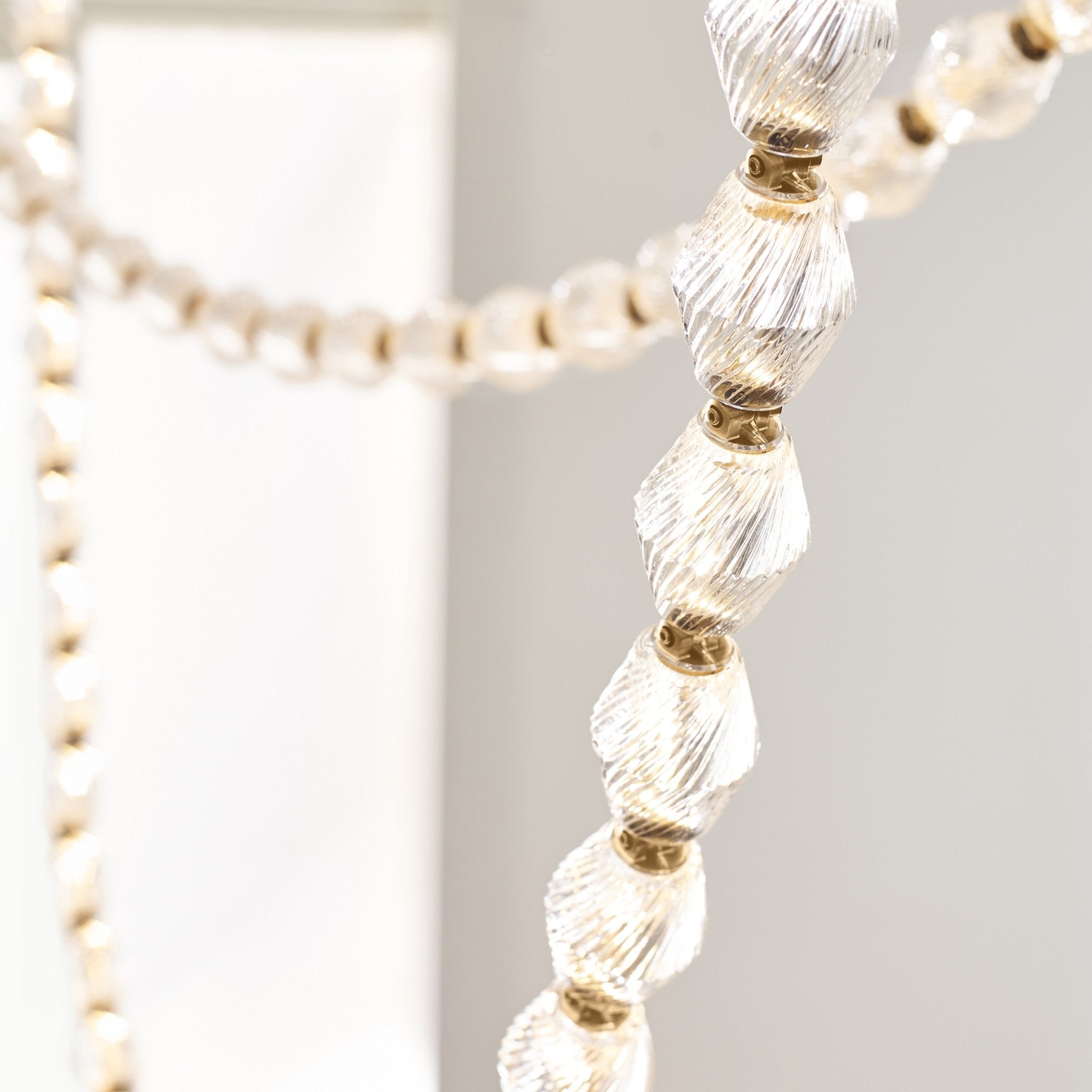 Pearlene Moderner Glas-Kronleuchter-Letslighting