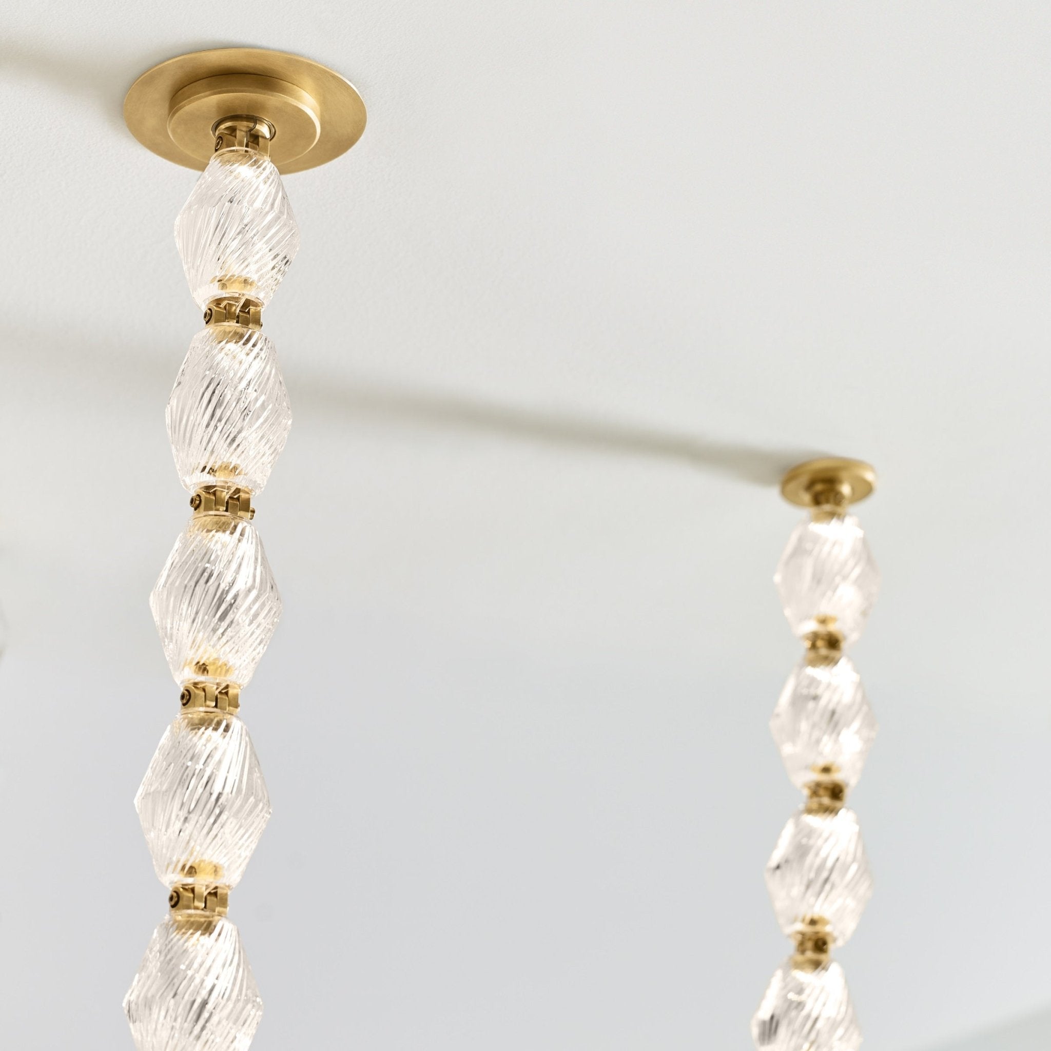Pearlene Moderner Glas-Kronleuchter-Letslighting