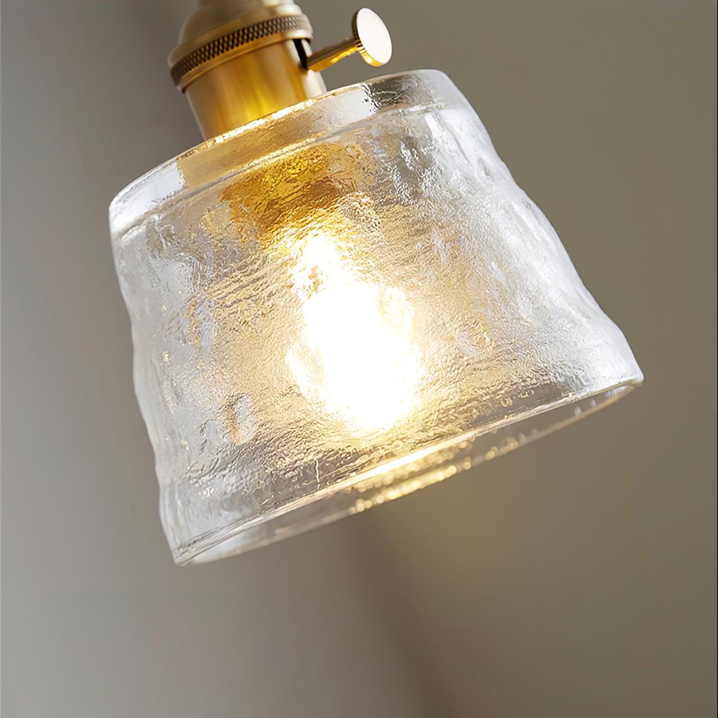 Lustra Pendelleuchte Kupferglas für Esszimmer-Letslighting