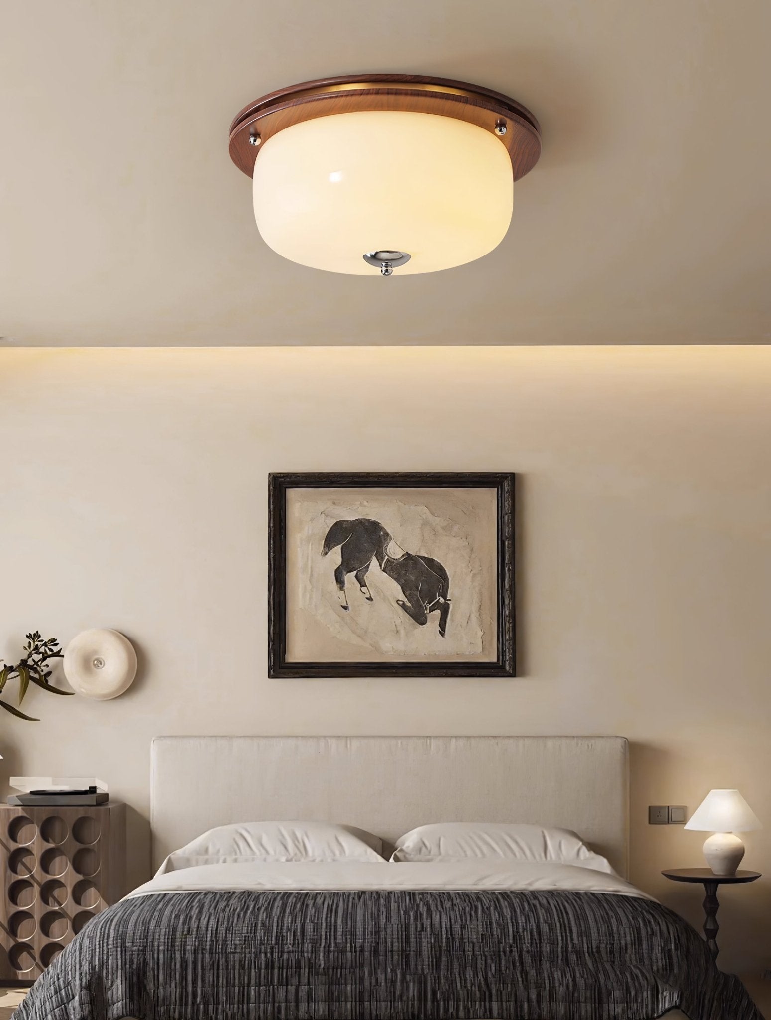Vetheel Premium Nordic Art Kuppelglas-Deckenleuchte-Letslighting