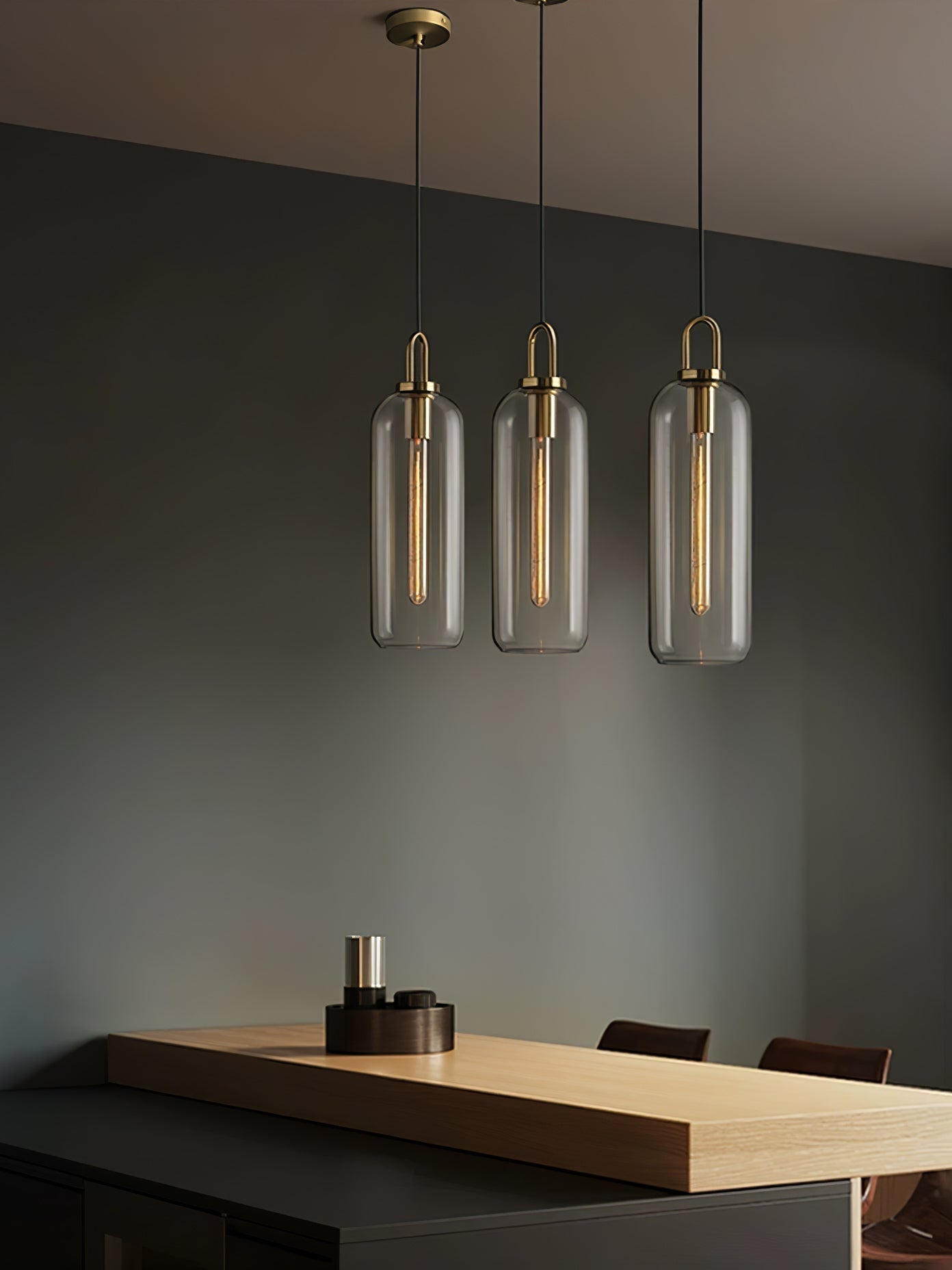 Pendulum Glass Pendant Lamp - Blowlighting