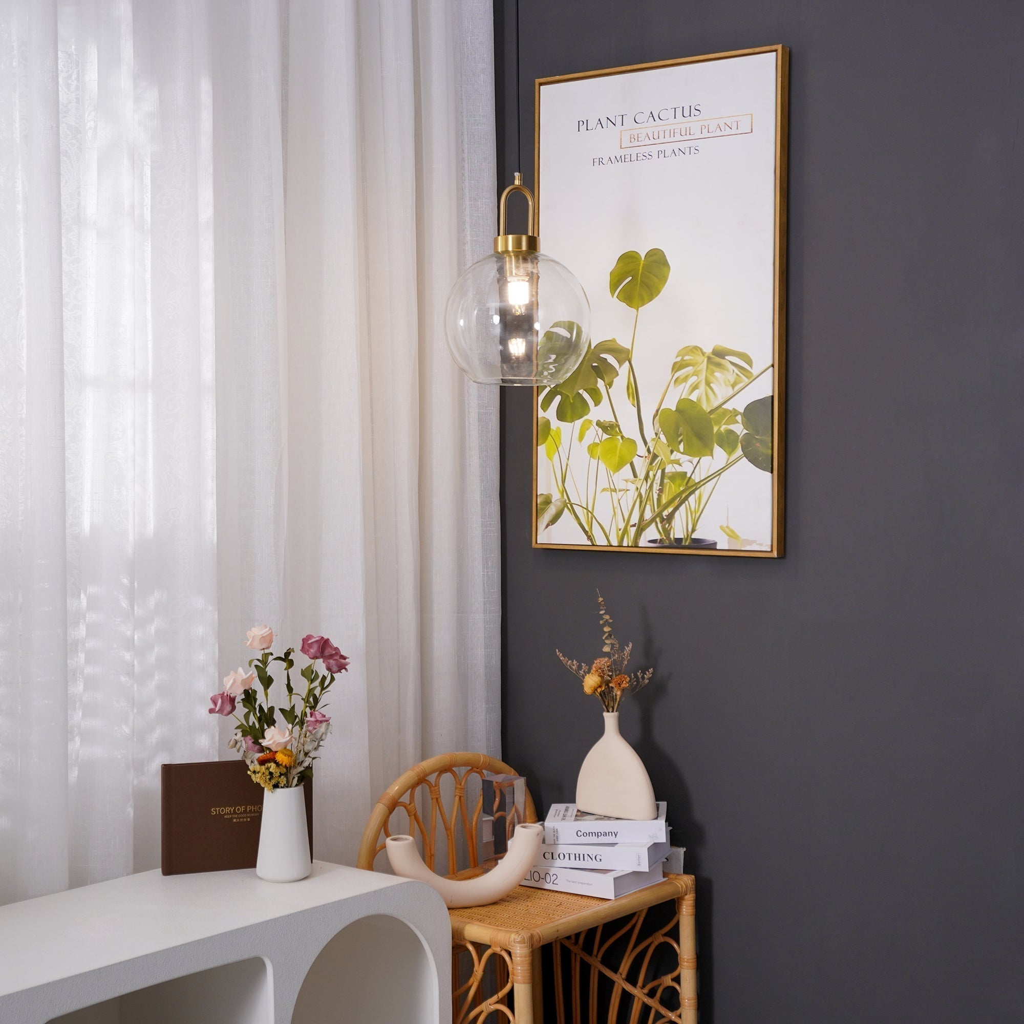 Pendulum Glass Pendant Lamp - Blowlighting