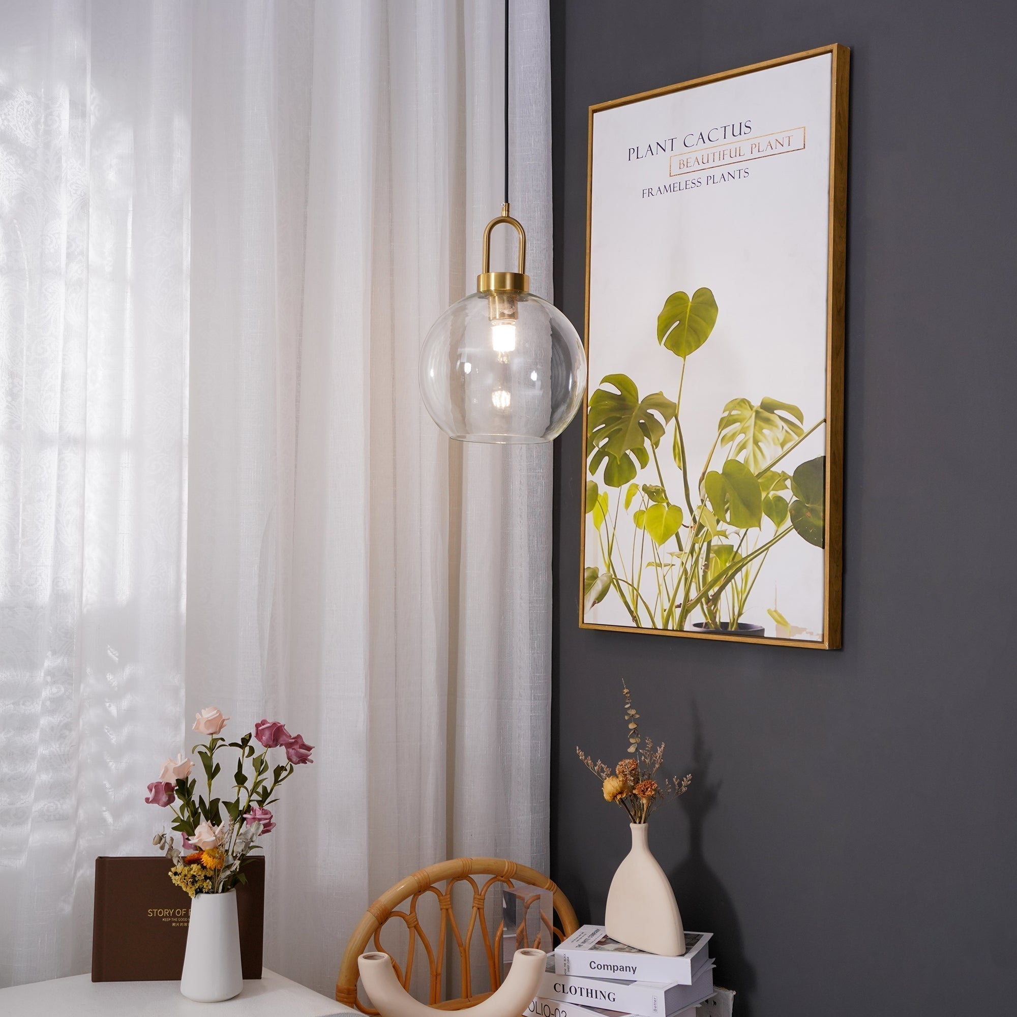 Pendulum Glass Pendant Lamp - Blowlighting