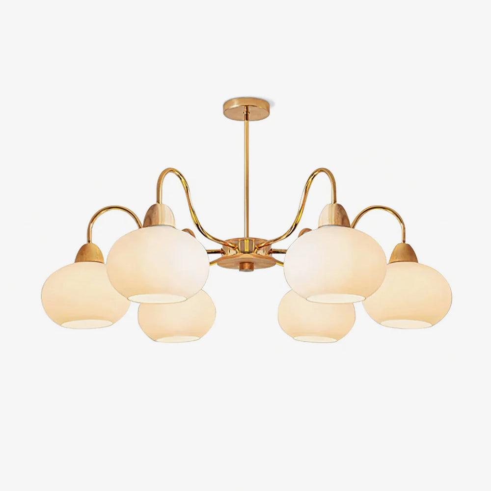 Zevena Eleganter Glas-Kronleuchter-Letslighting