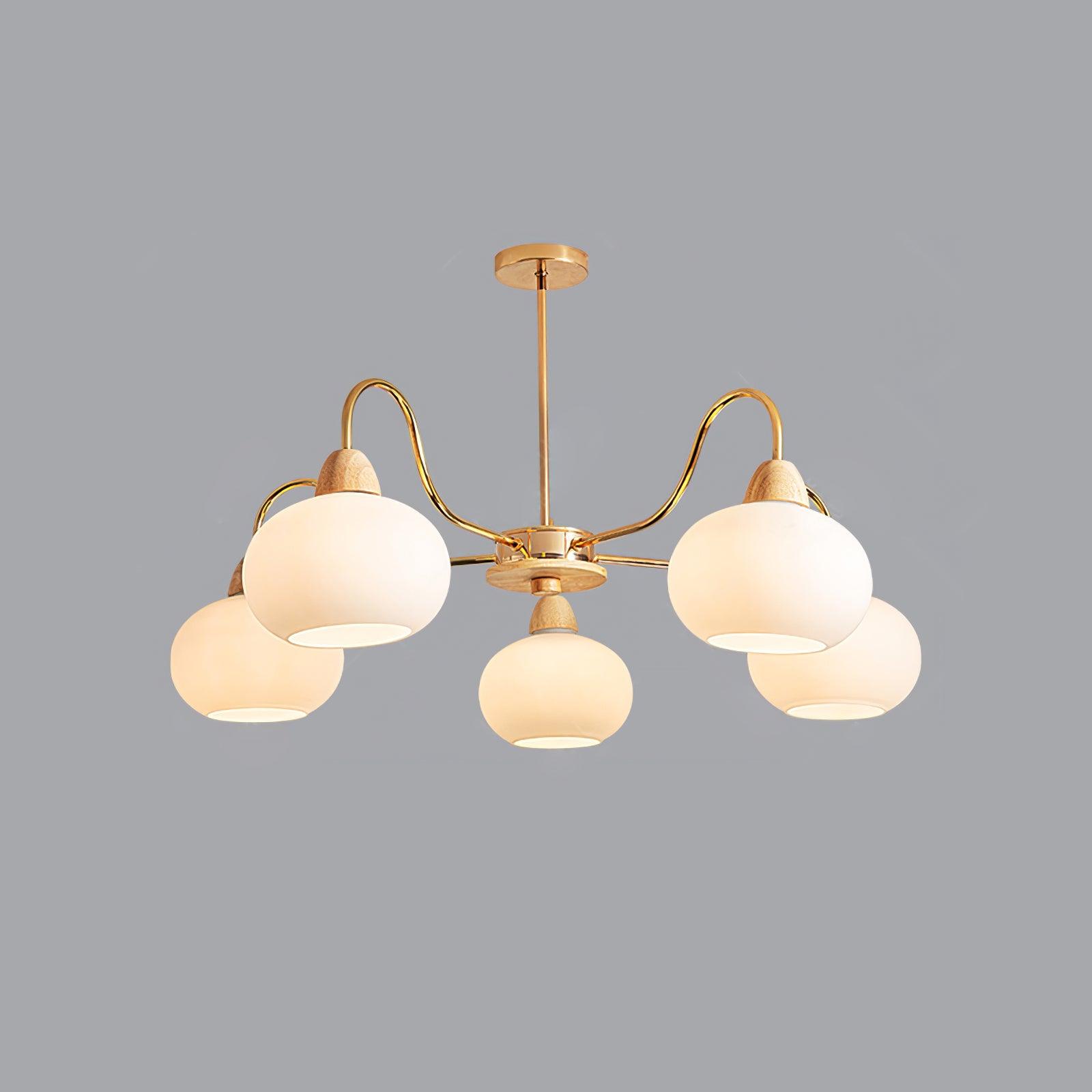 Zevena Eleganter Glas-Kronleuchter-Letslighting
