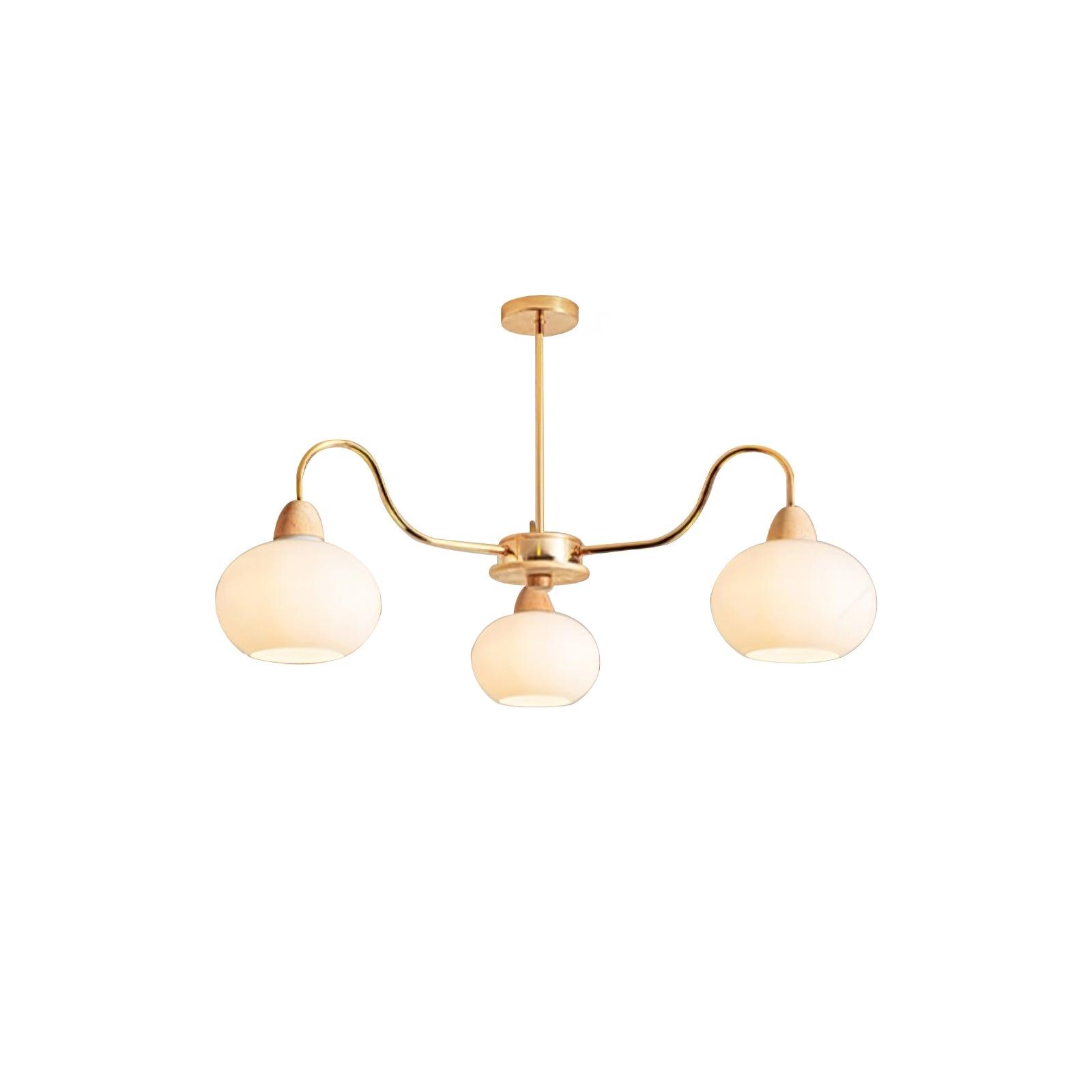 Zevena Eleganter Glas-Kronleuchter-Letslighting