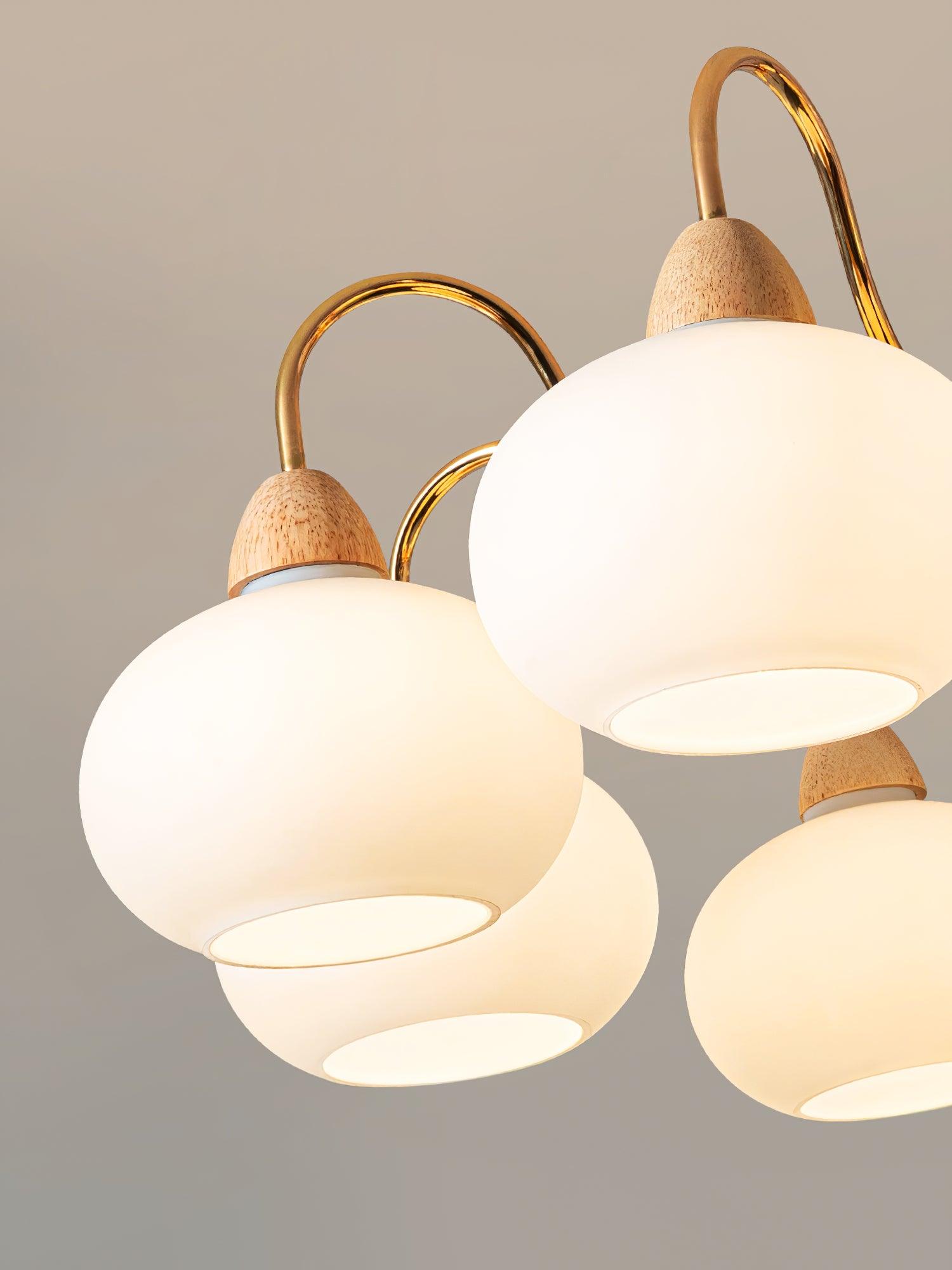 Zevena Eleganter Glas-Kronleuchter-Letslighting