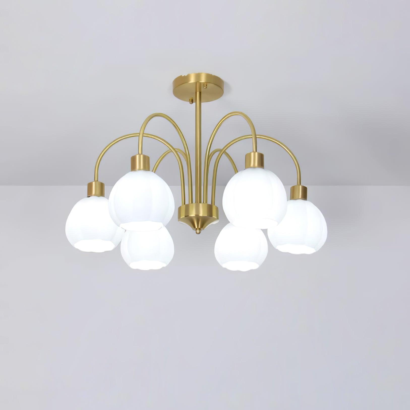 Sawyer Vintage-Kronleuchter aus Glas-Letslighting