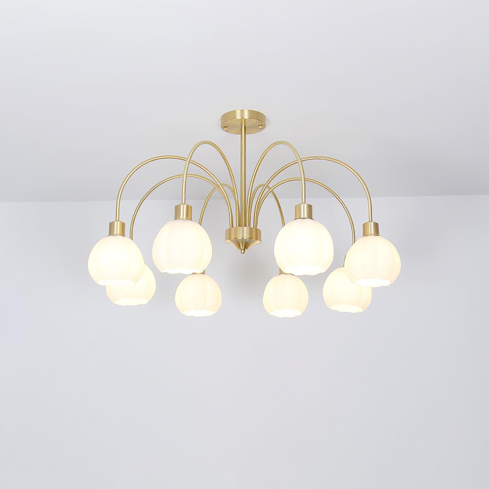 Sawyer Vintage-Kronleuchter aus Glas-Letslighting