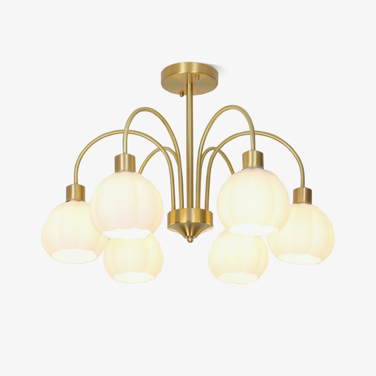 Sawyer Vintage-Kronleuchter aus Glas-Letslighting