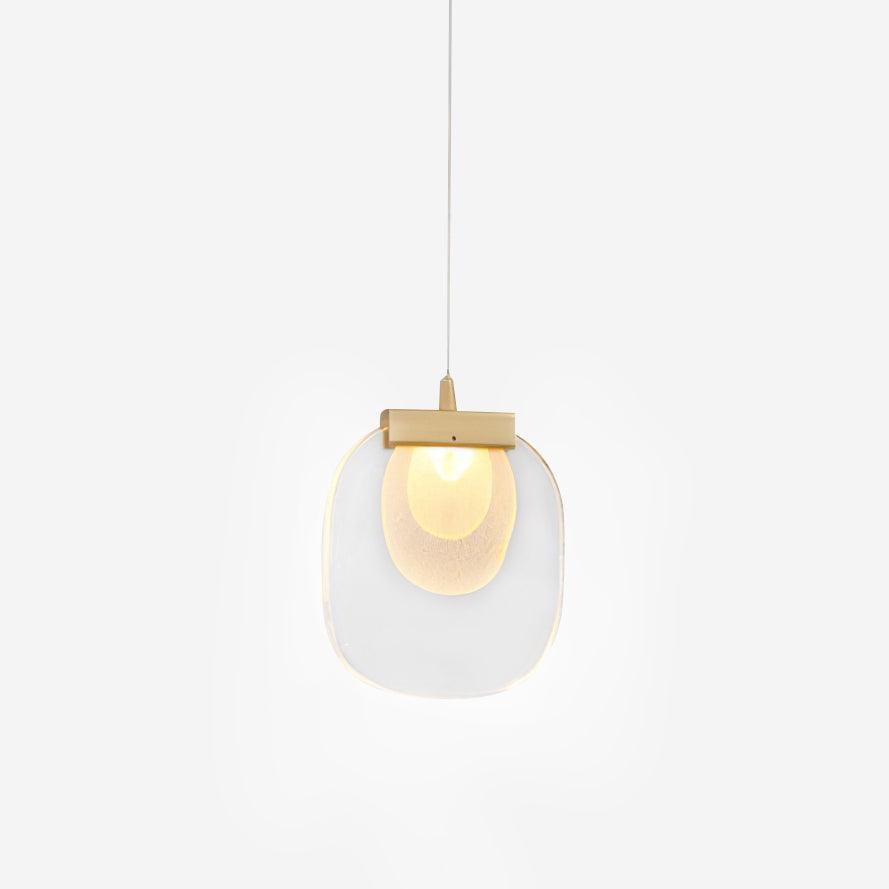 Avesia Minimalist Glass Pendant Light Staircase - Letslighting