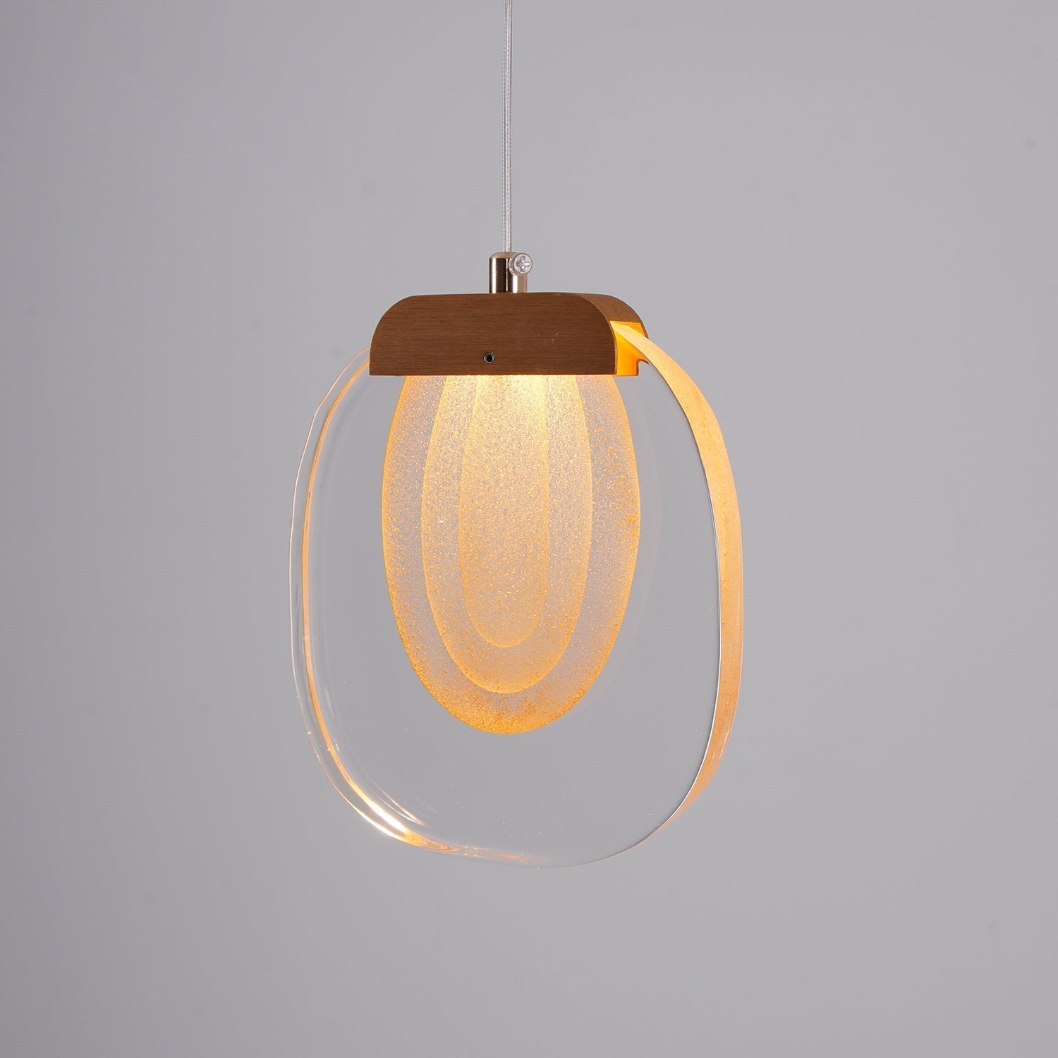 Avesia Minimalist Glass Pendant Light Staircase - Letslighting