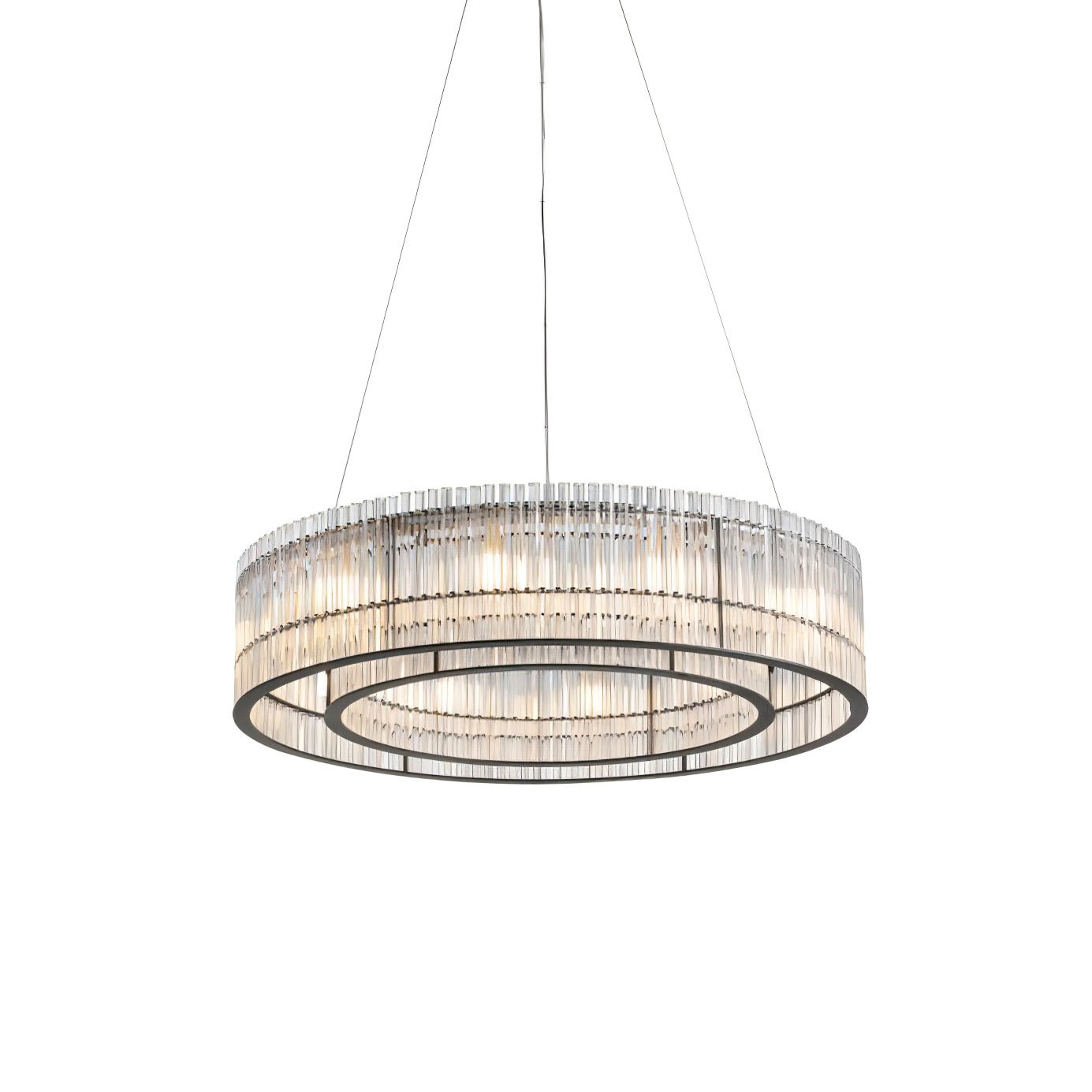 Lustra Pendelleuchte Glasrohr Ring Modern Luxus-Letslighting