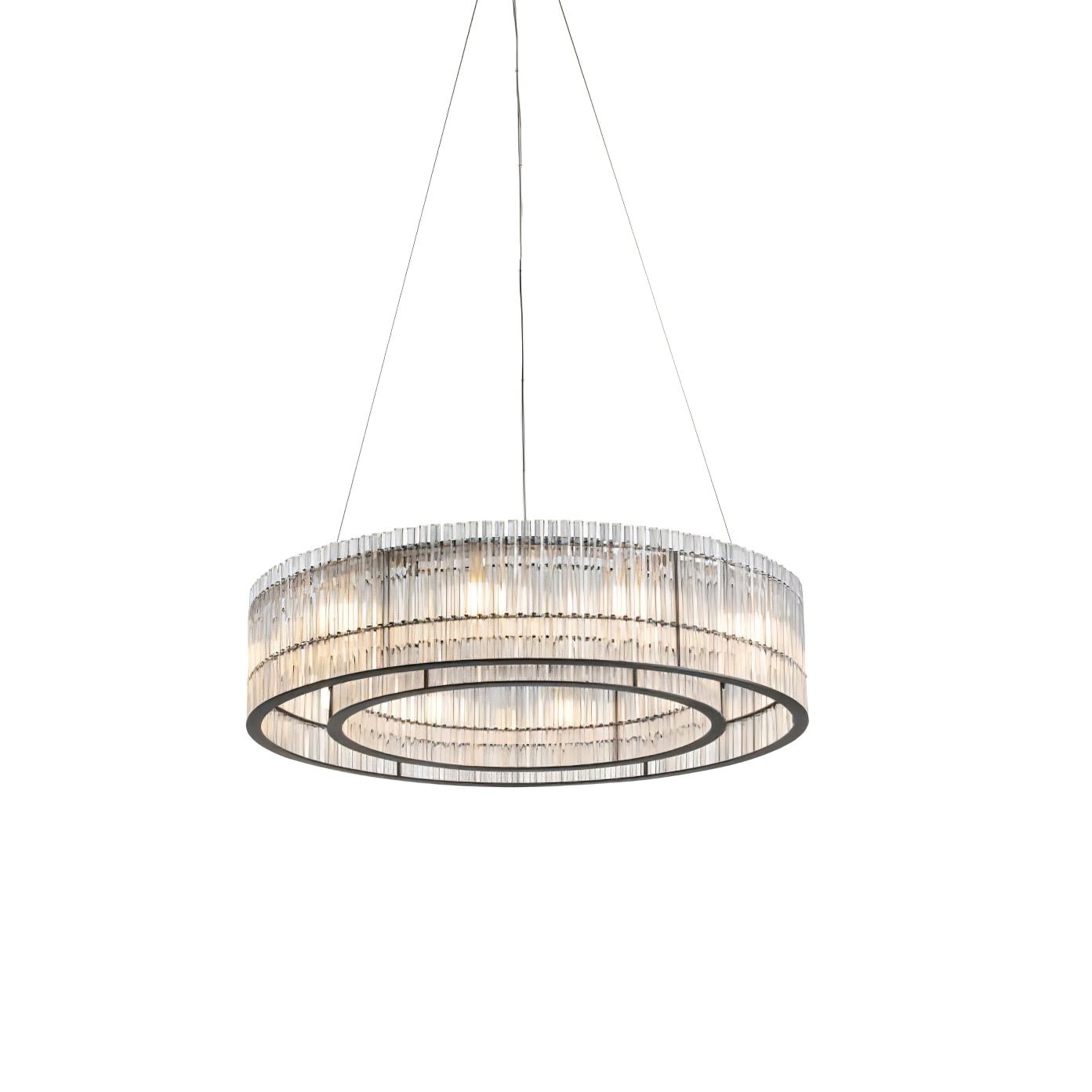 Lustra Pendelleuchte Glasrohr Ring Modern Luxus-Letslighting