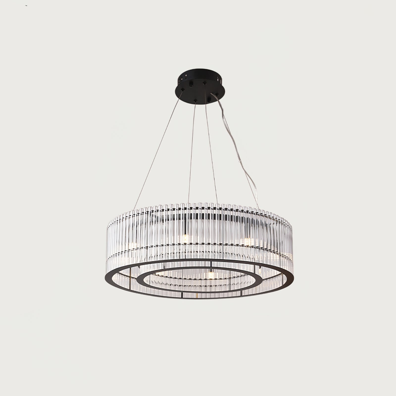 Lustra Pendelleuchte Glasrohr Ring Modern Luxus-Letslighting