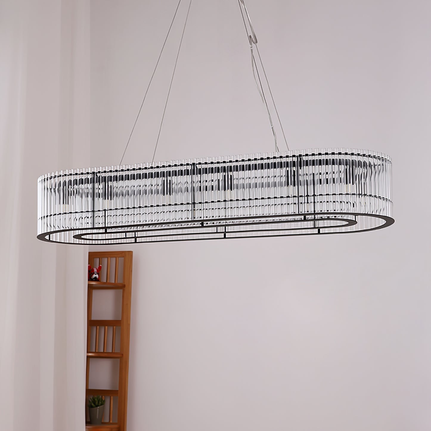 Lustra Pendelleuchte Glasrohr Ring Modern Luxus-Letslighting
