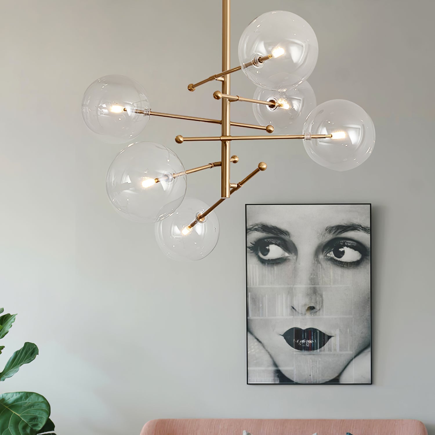 Orbit Zeitgenössischer Glas-Kronleuchter-Letslighting