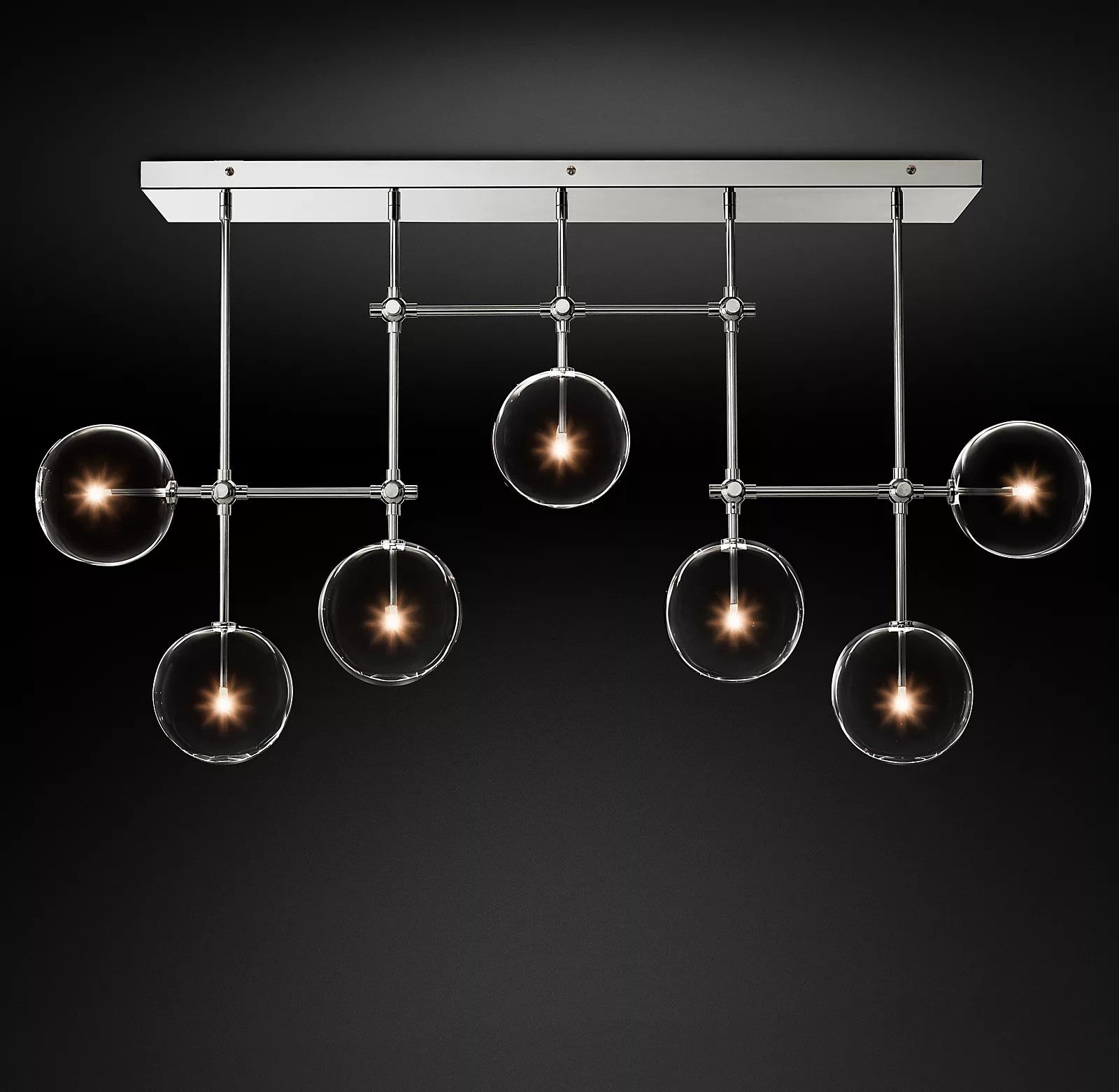 Orbit Zeitgenössischer Glas-Kronleuchter-Letslighting