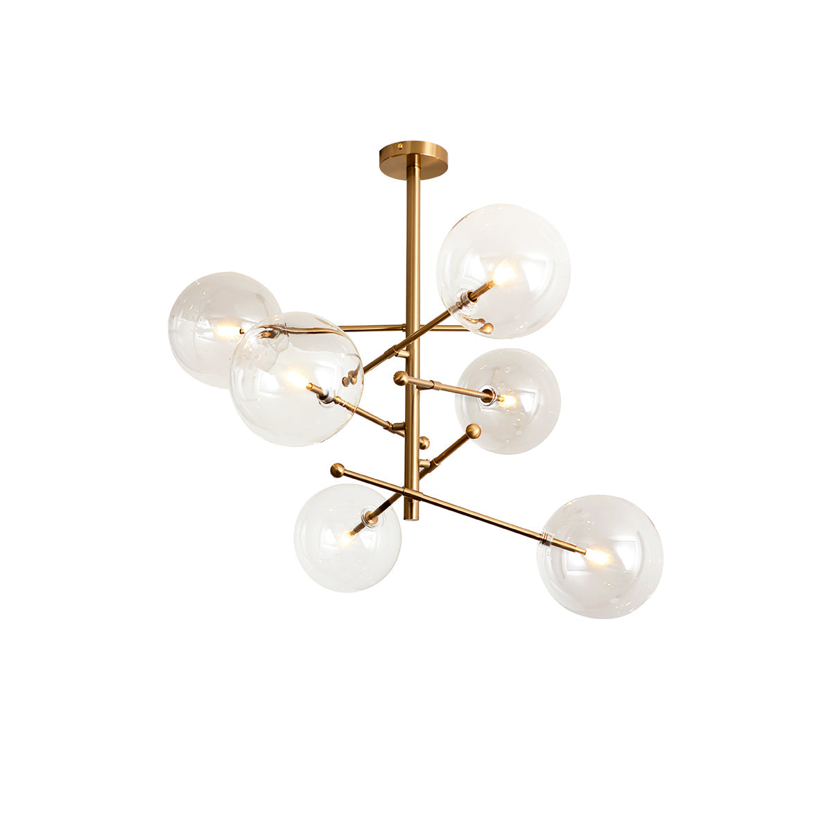 Orbit Zeitgenössischer Glas-Kronleuchter-Letslighting
