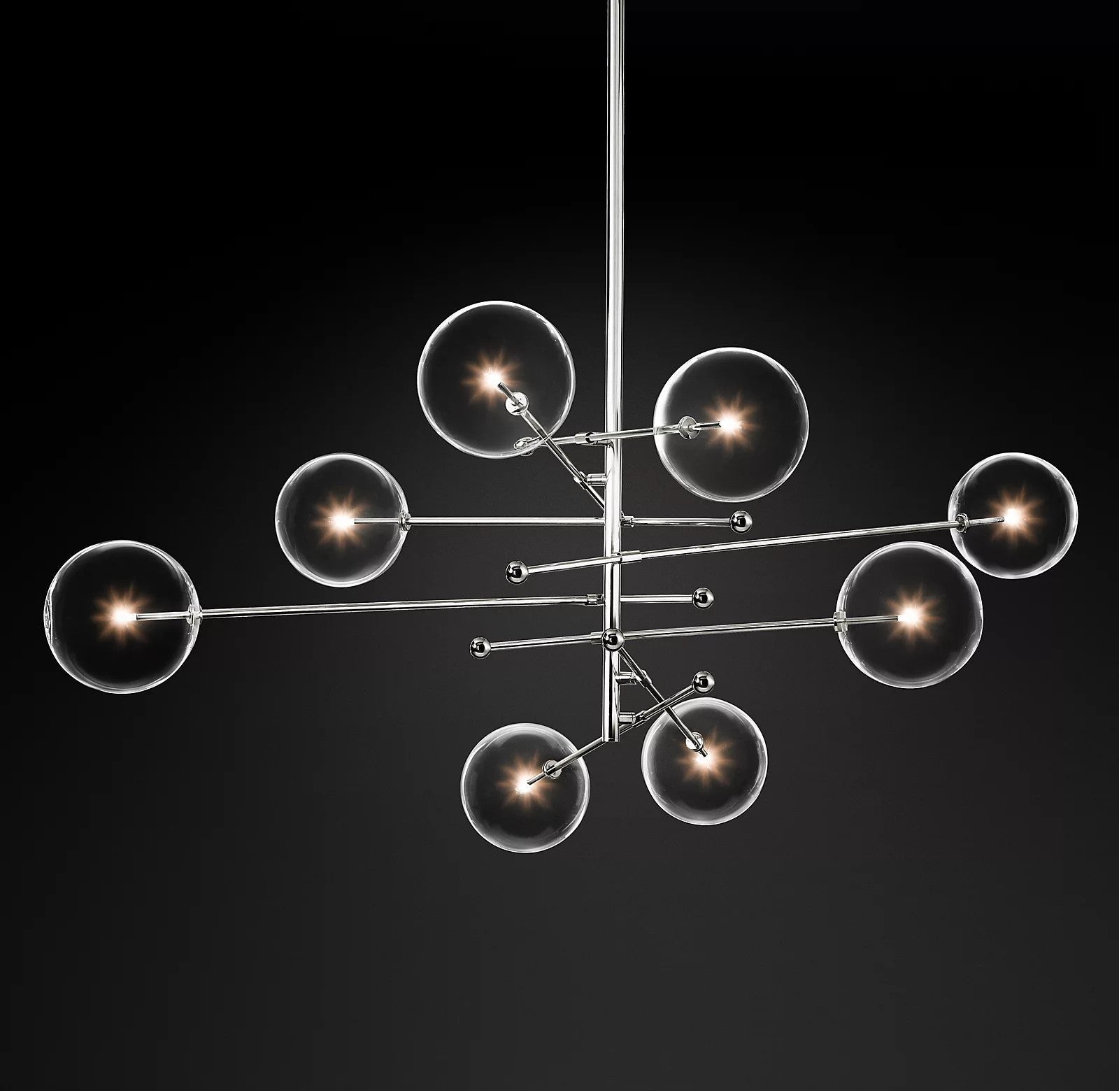 Orbit Zeitgenössischer Glas-Kronleuchter-Letslighting