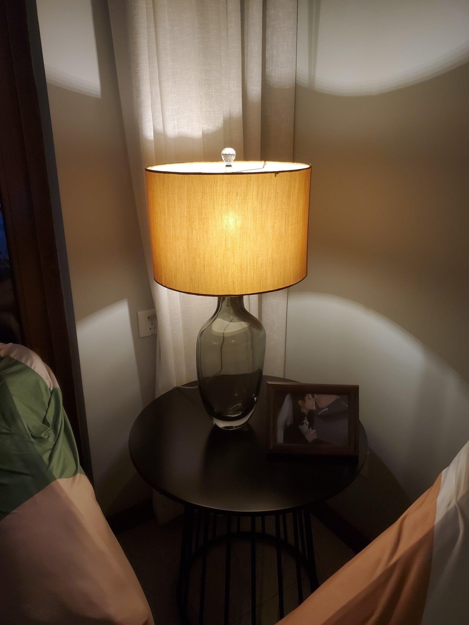 Otheain Tischlampe aus Kristallstoff-Letslighting