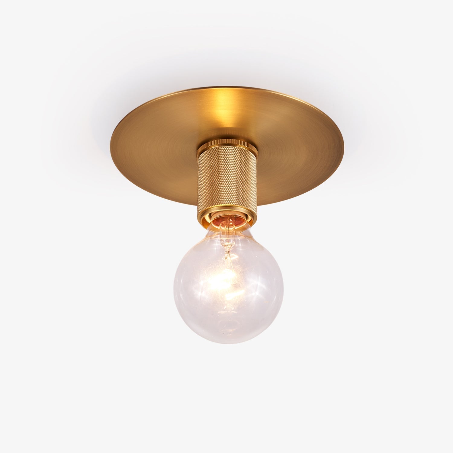 Aursorion Moderne Minimalistische Deckenleuchte aus Messing-Letslighting