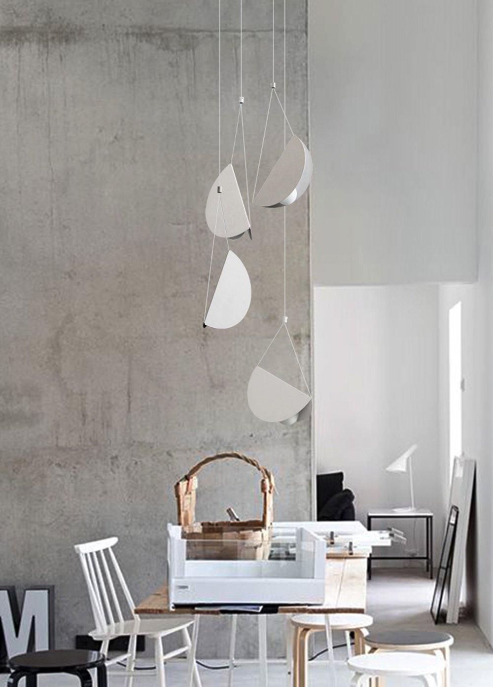 Cilirila Premium Kunst Gleiter Pendelleuchte Leuchte-Letslighting