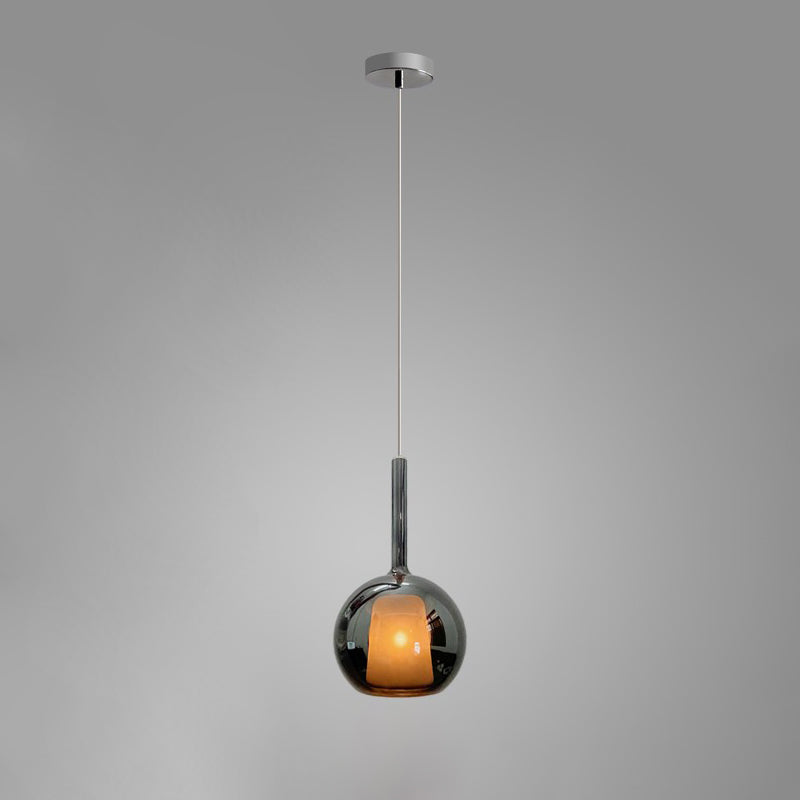 Lustra Pendelleuchte Rauchglas Rund-Letslighting