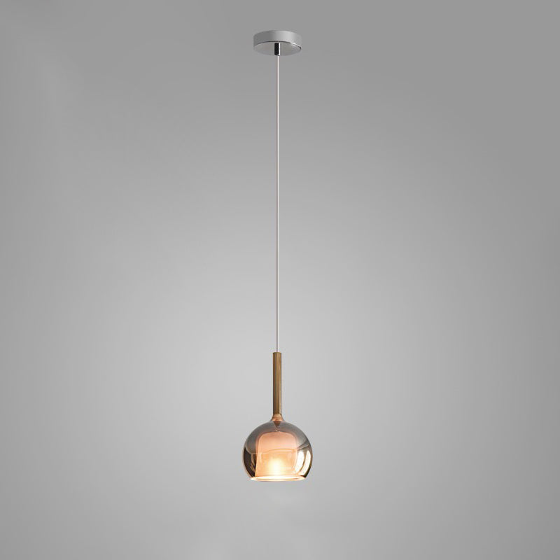 Lustra Pendelleuchte Rauchglas Rund-Letslighting