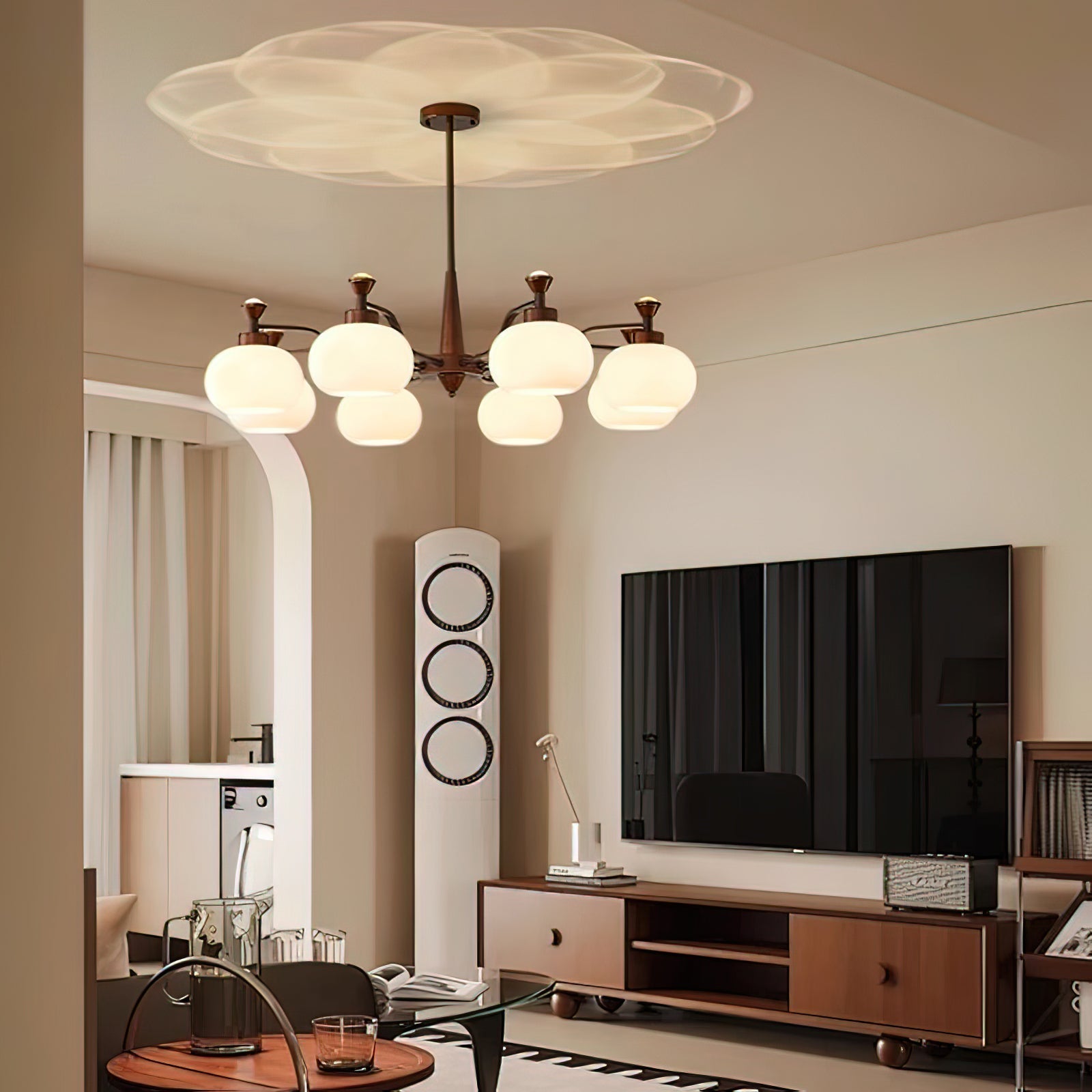 Aurora Kronleuchter Globe Spotlight-Letslighting