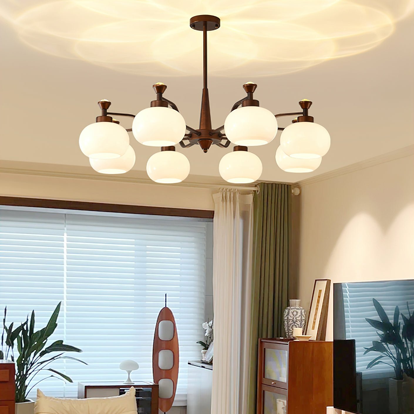 Aurora Kronleuchter Globe Spotlight-Letslighting