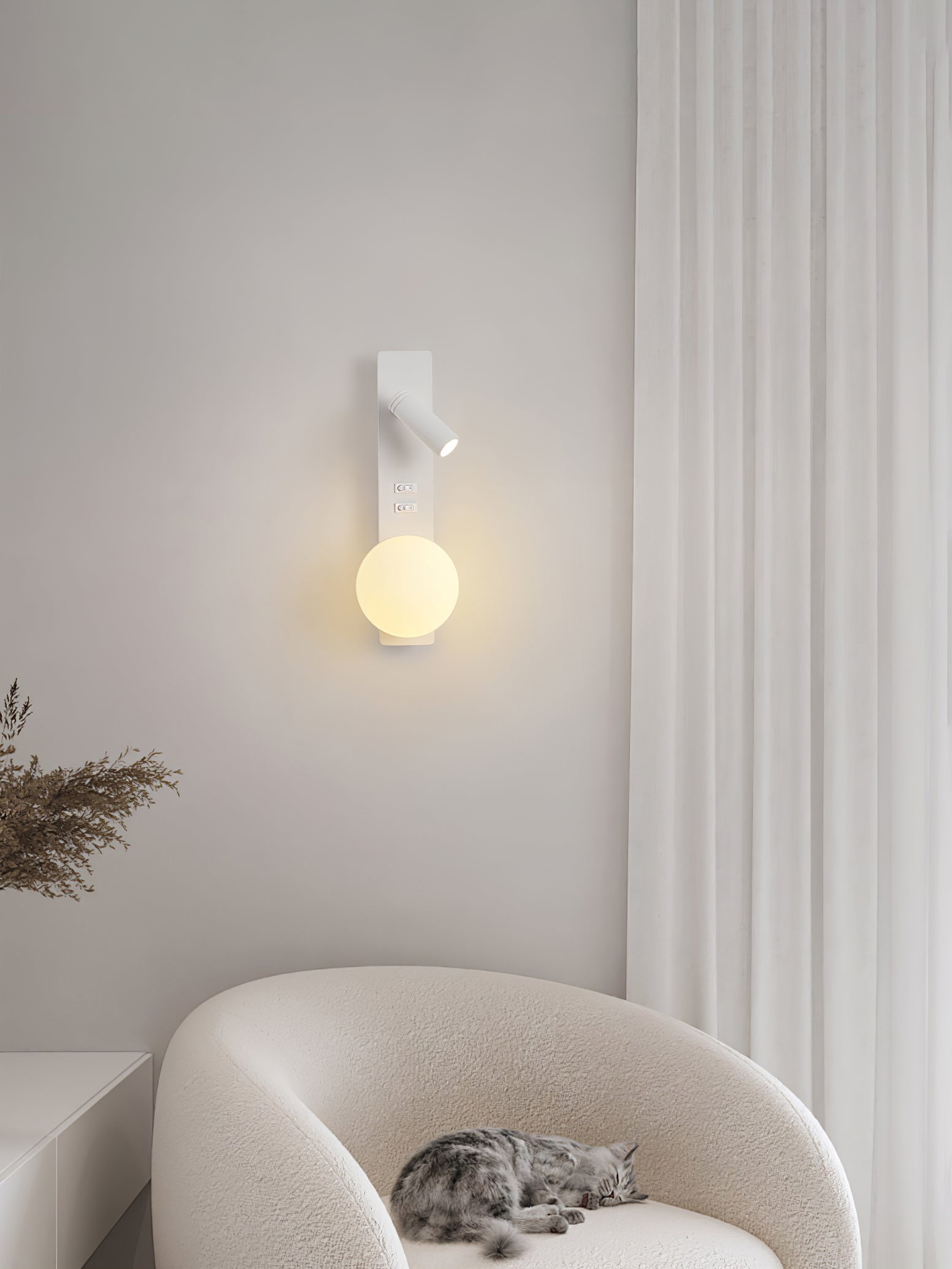 Glos Slim wall lamp - Blowlighting