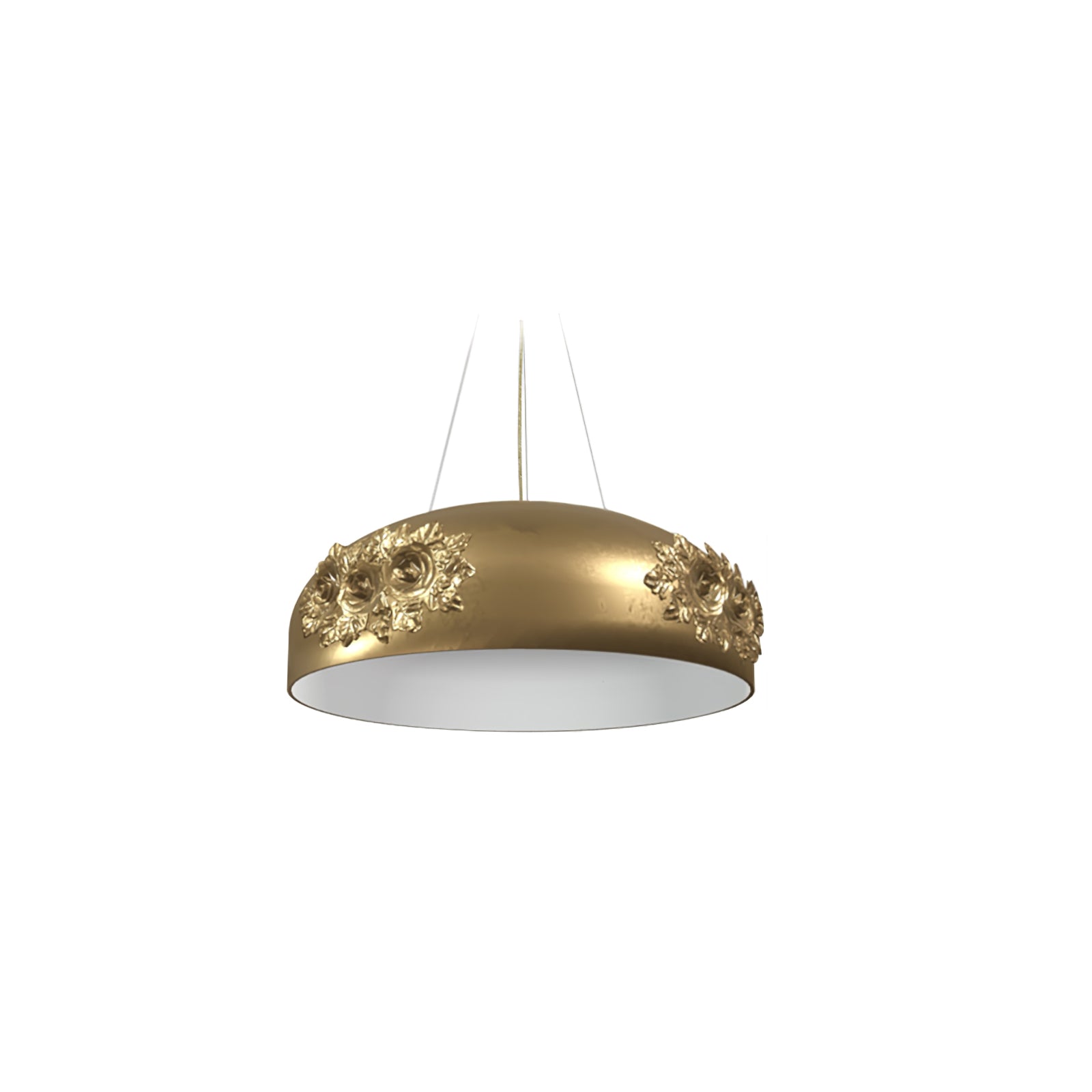 Zesolila Traditionelle Kunst Gold Pendelleuchte-Letslighting