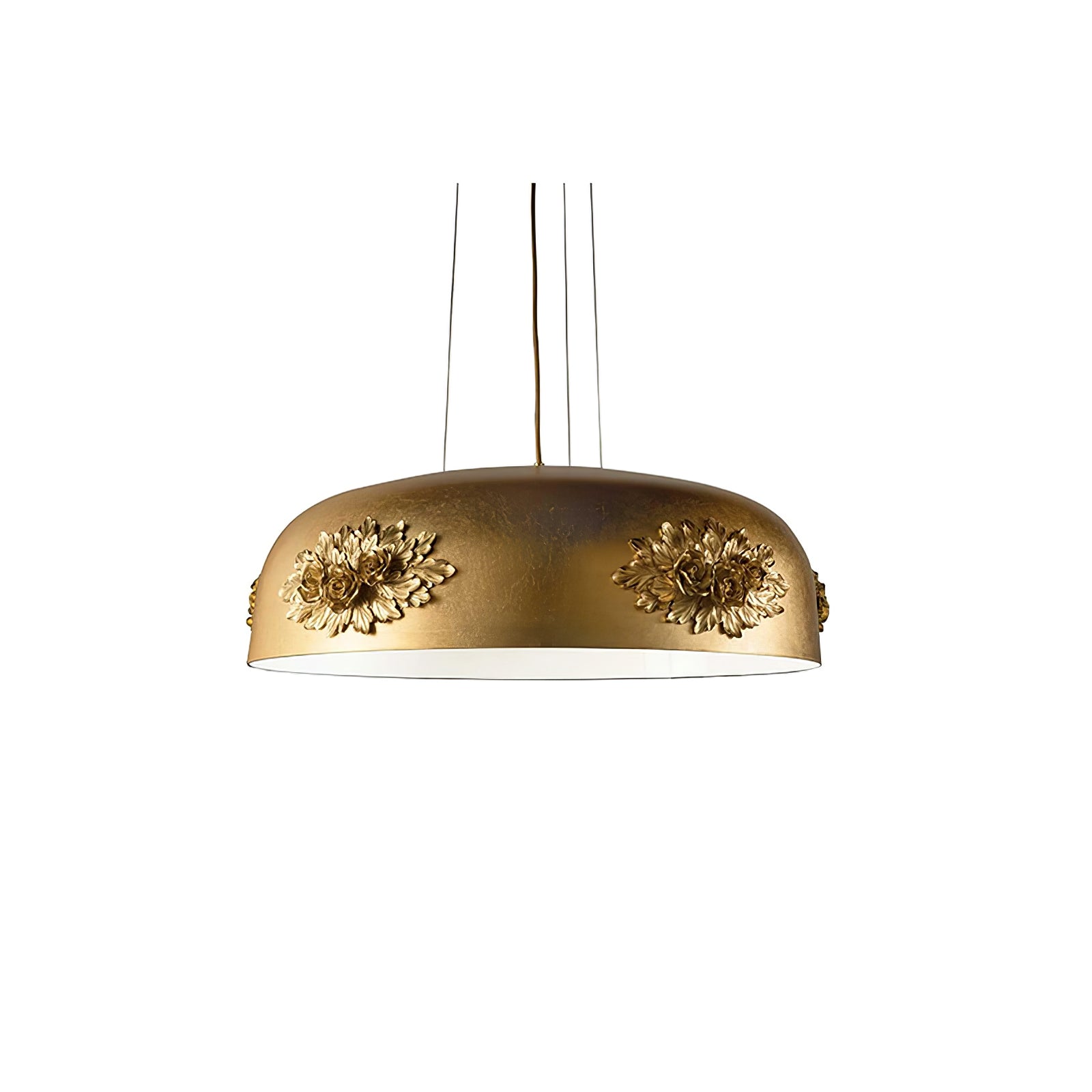 Zesolila Traditionelle Kunst Gold Pendelleuchte-Letslighting