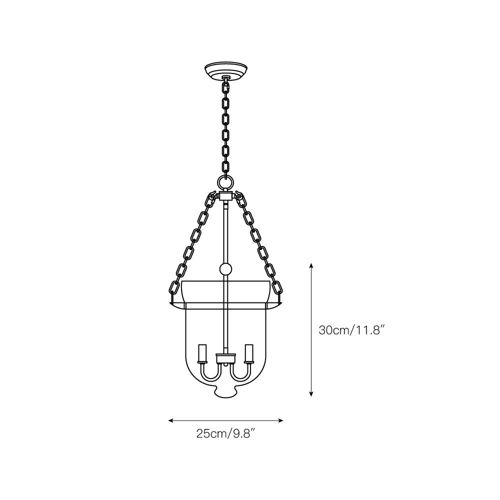 Avshaora Glas Vintage Industrial Pendelleuchte-Letslighting