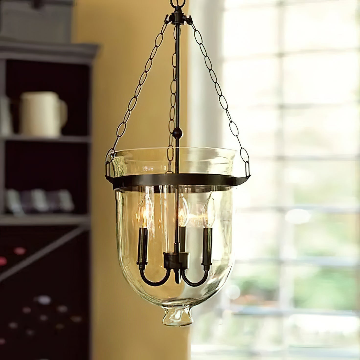 Avshaora Glas Vintage Industrial Pendelleuchte-Letslighting