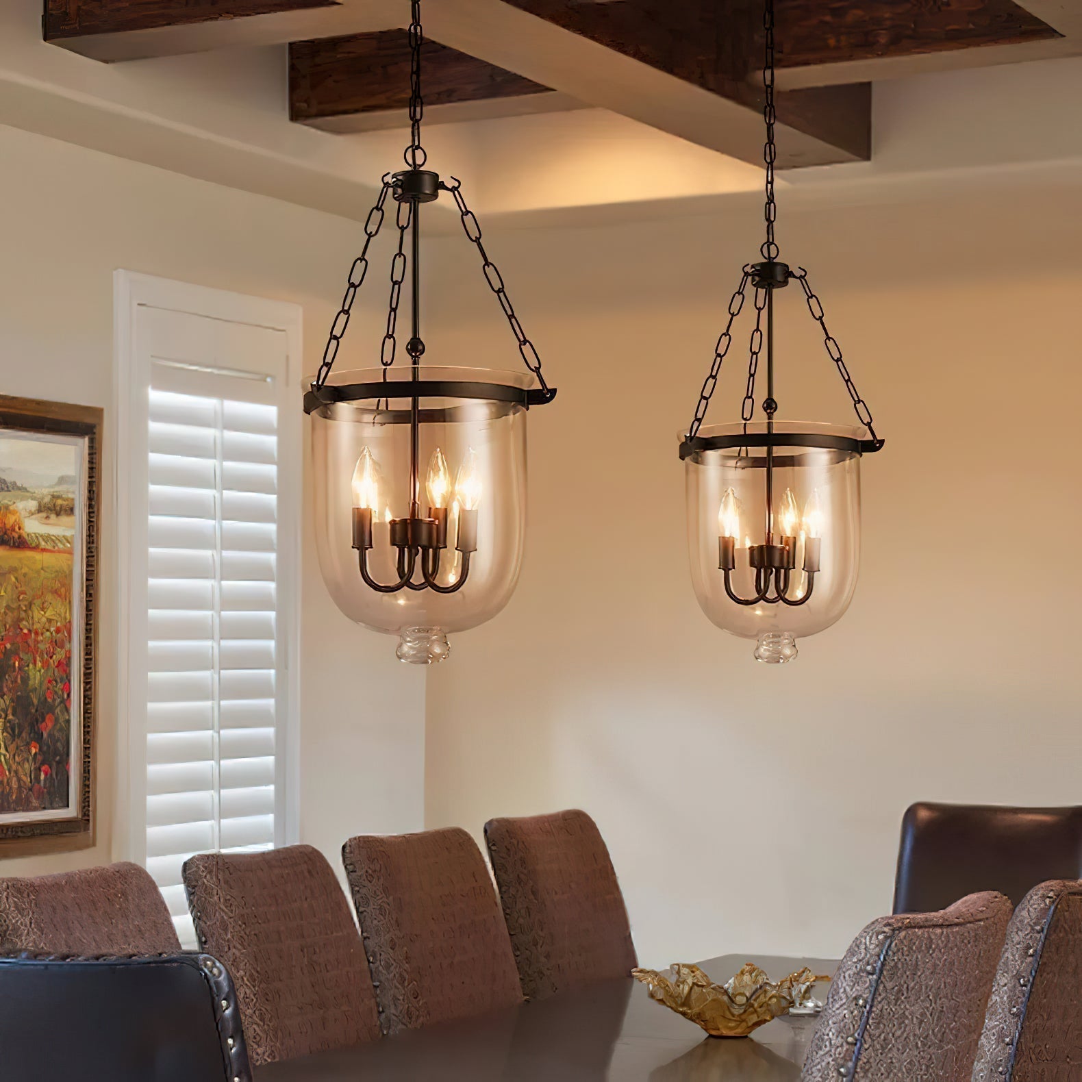 Avshaora Glas Vintage Industrial Pendelleuchte-Letslighting
