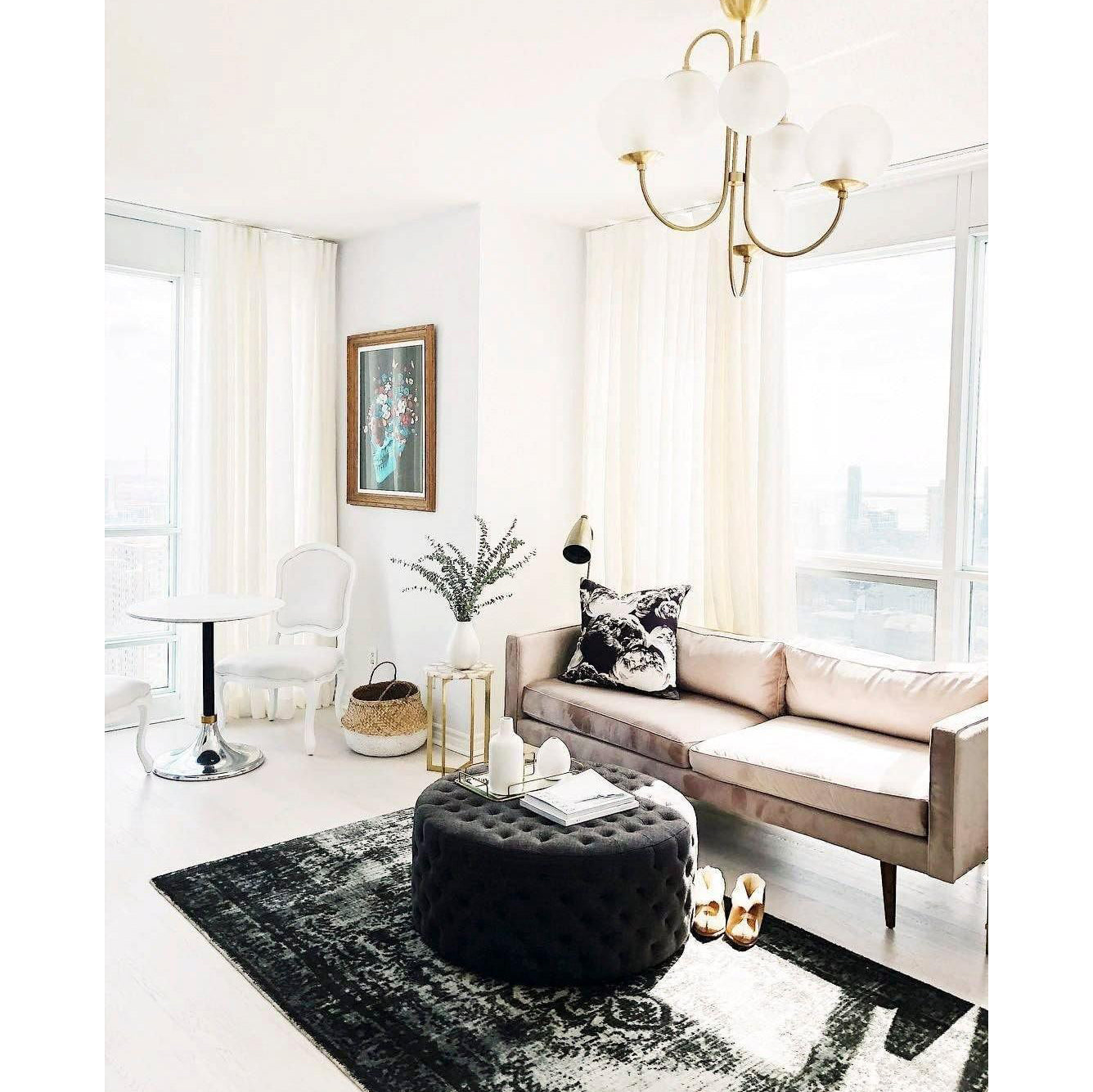 Zathaor Individual Creativity Metal Glass Chandelier - Letslighting