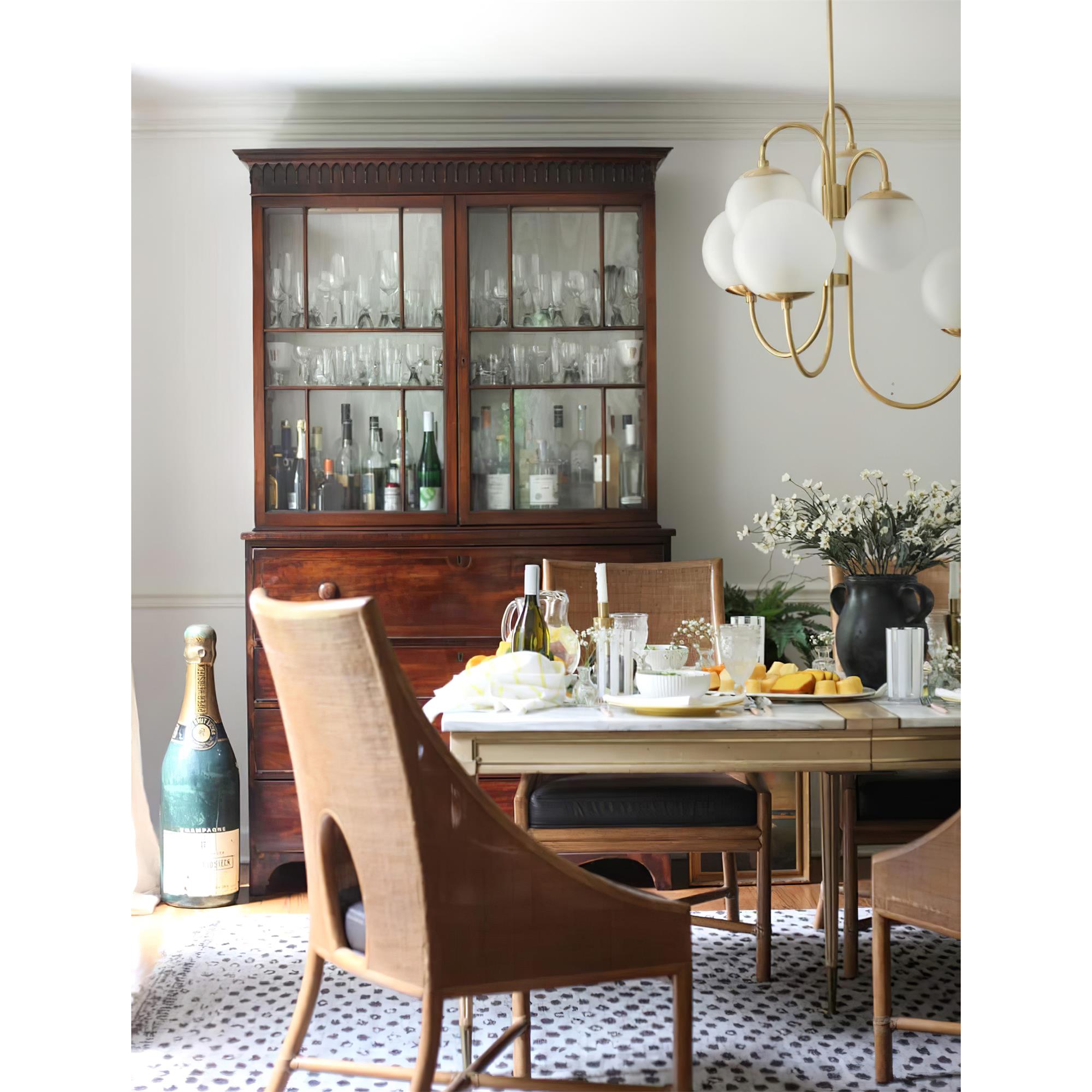 Zathaor Individual Creativity Metal Glass Chandelier - Letslighting