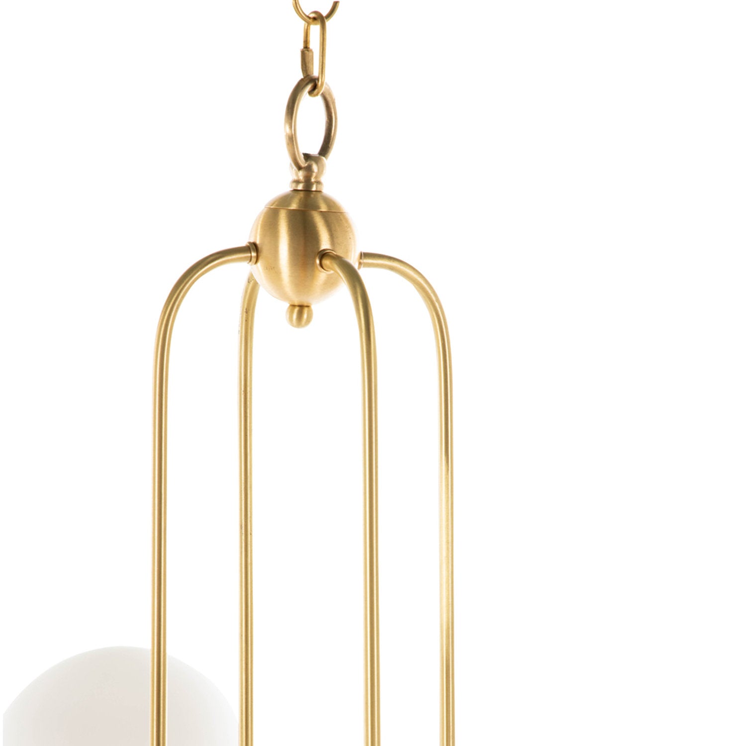 Mjolkuvyi Vintage Glas-Kronleuchter-Letslighting